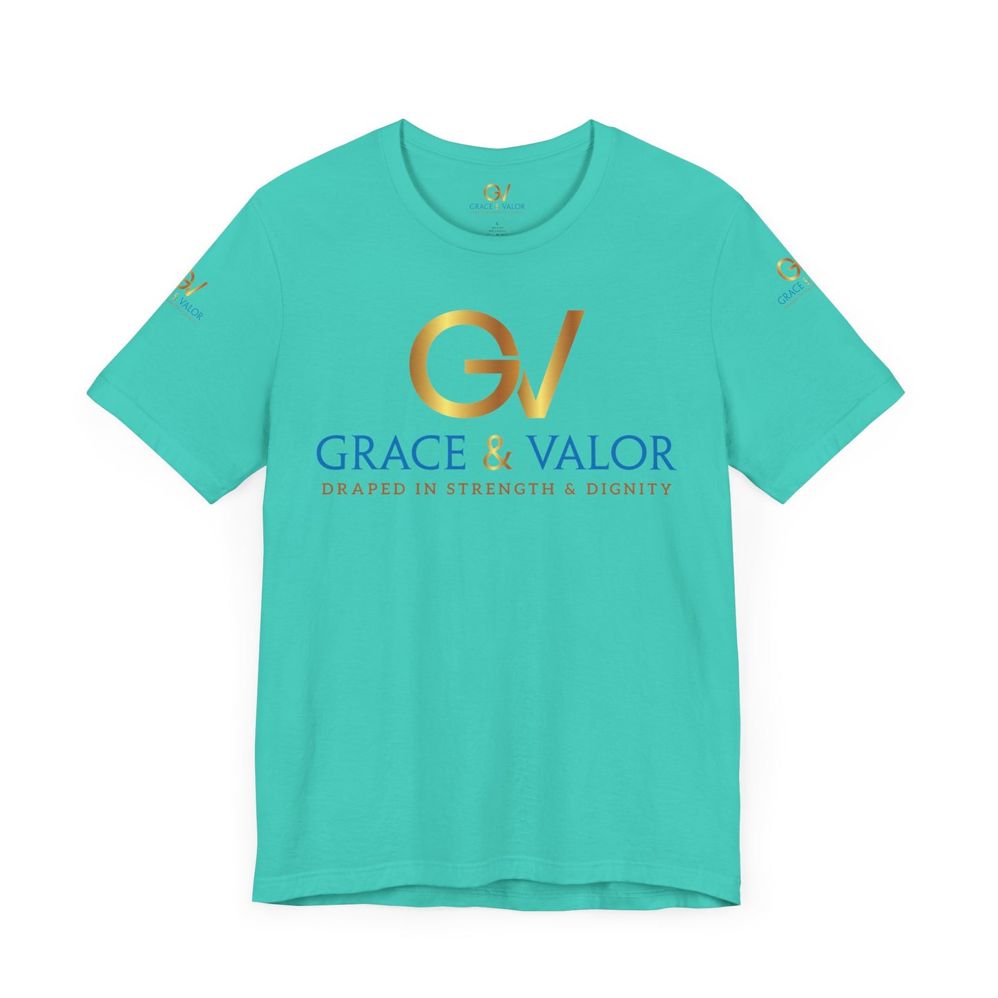 GV Original God Favors - Grace & Valor Unisex Jersey Short Sleeve Tee - Strength & Dignity Apparel