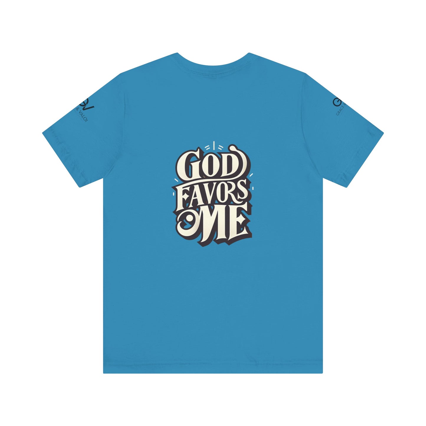 GV Black God Favors - Unisex Jersey Short Sleeve Tee