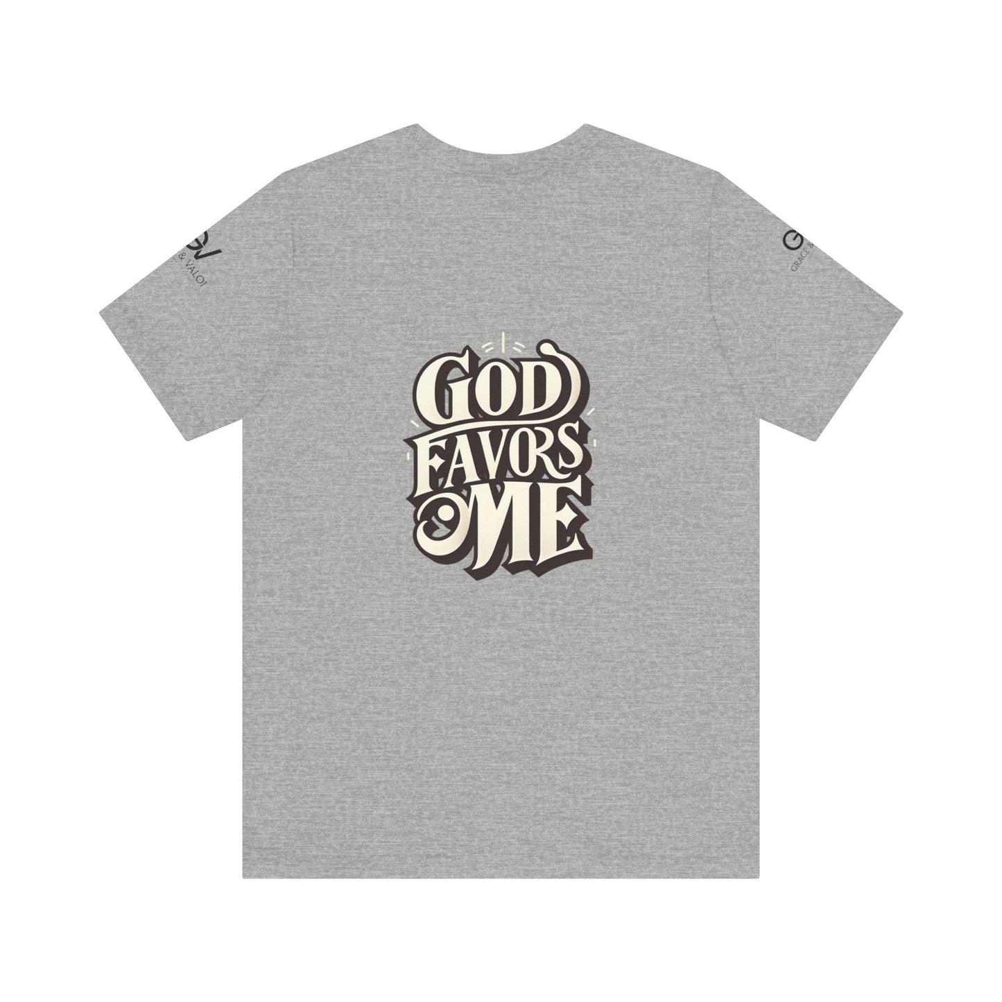 GV Black God Favors - Unisex Jersey Short Sleeve Tee