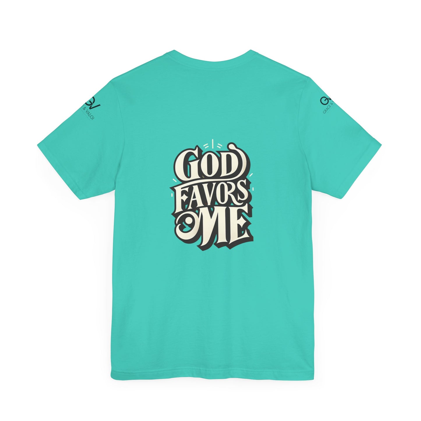 GV Black God Favors - Unisex Jersey Short Sleeve Tee