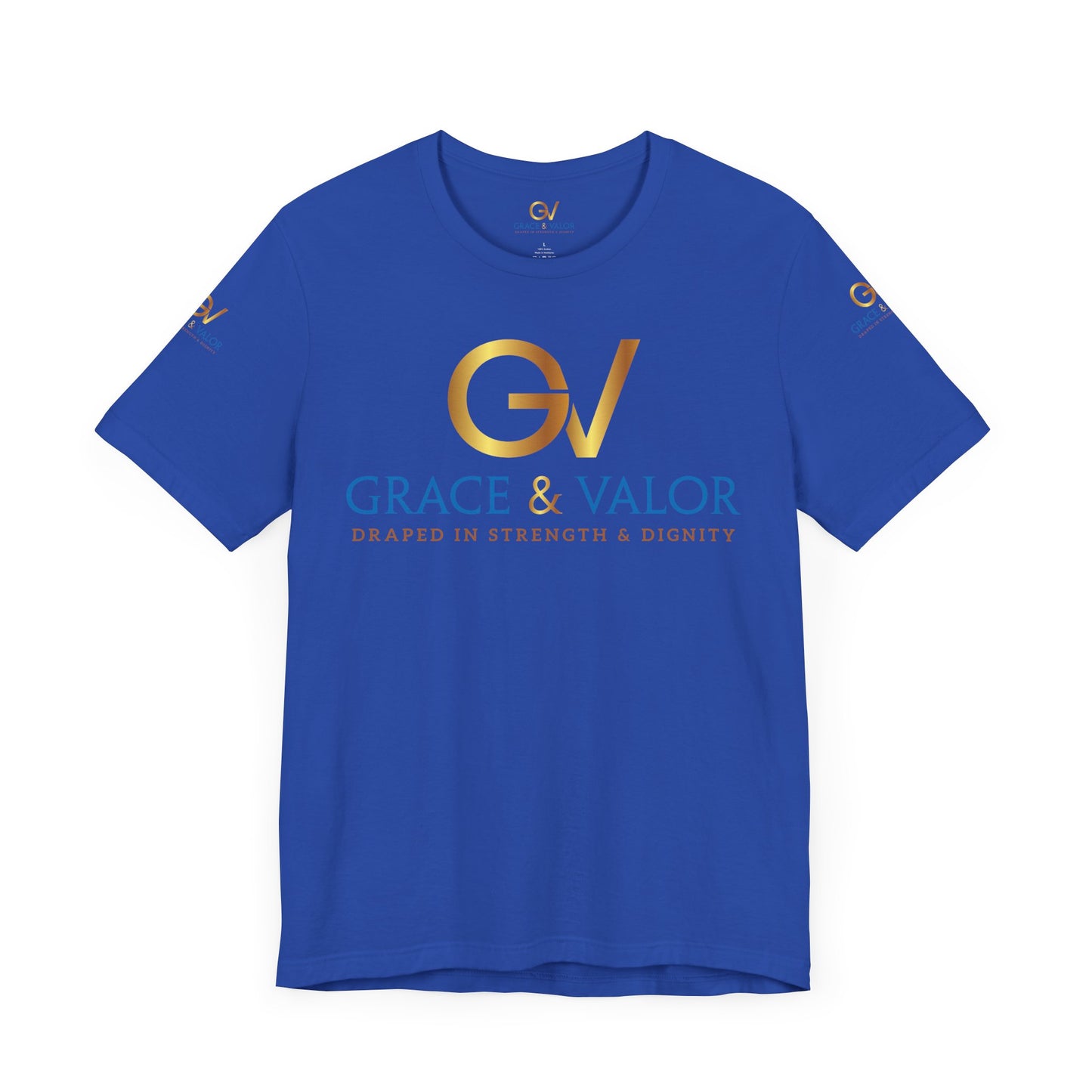 GV Original God Favors - Grace & Valor Unisex Jersey Short Sleeve Tee - Strength & Dignity Apparel