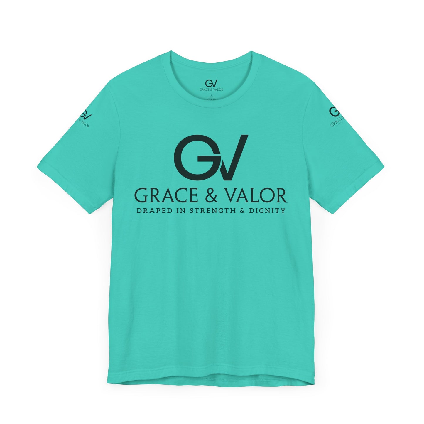 GV Black God Favors - Unisex Jersey Short Sleeve Tee