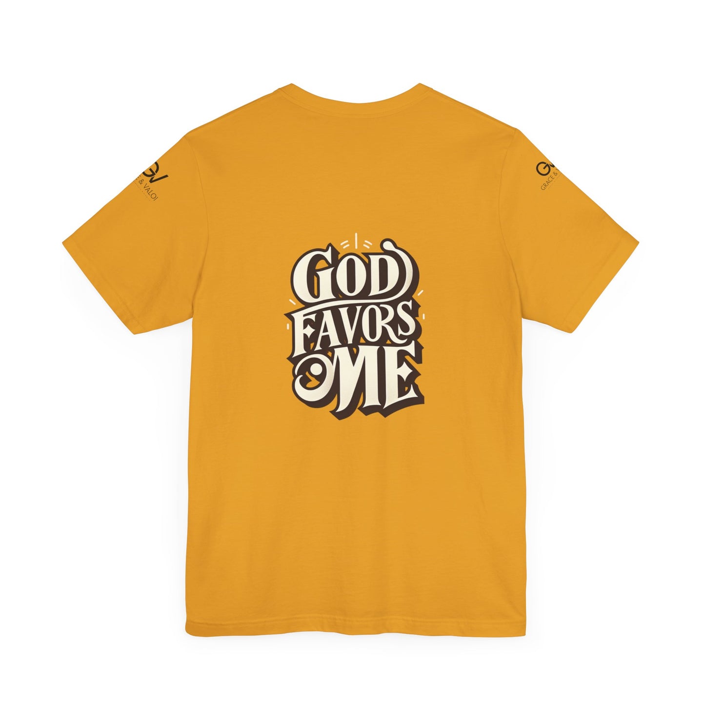 GV Black God Favors - Unisex Jersey Short Sleeve Tee