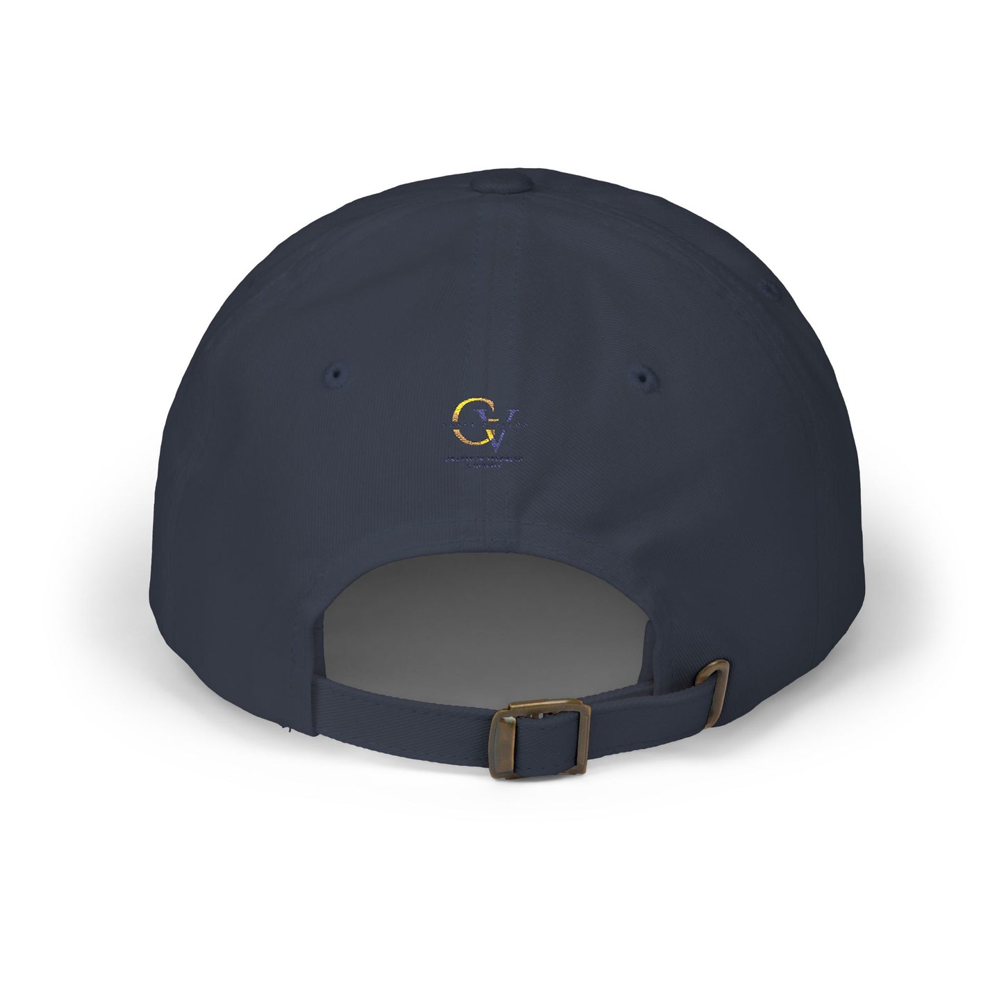 GV Gold Monogram Christian Dad Cap | Grace and Valor Collection