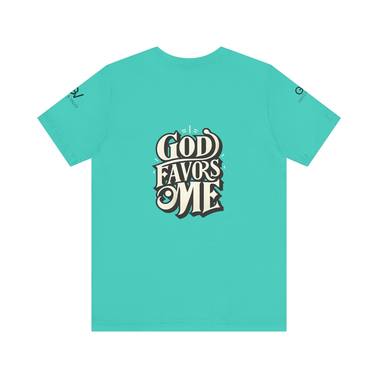 GV Black God Favors - Unisex Jersey Short Sleeve Tee