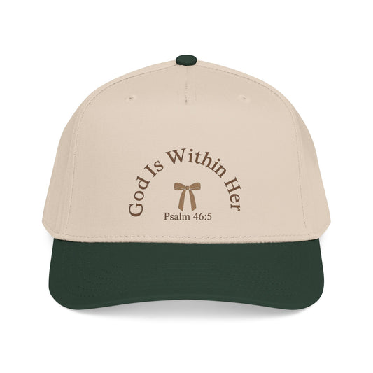 Christian Mid Profile Baseball Cap | Faith-Based Snapback Hat for Men & Women | Embroidered Bible Verse Cap | Inspirational Christian Apparel Gift