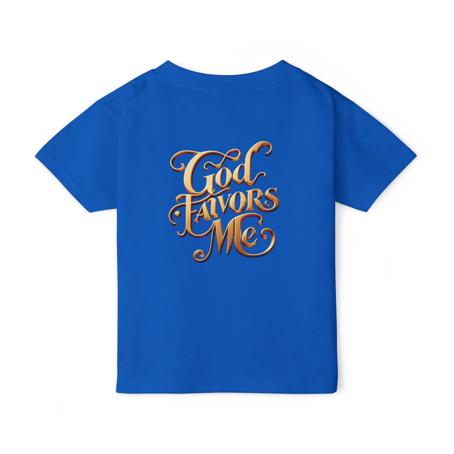 Grace & Valor Toddler T-Shirt - Gold Original Scripture Design
