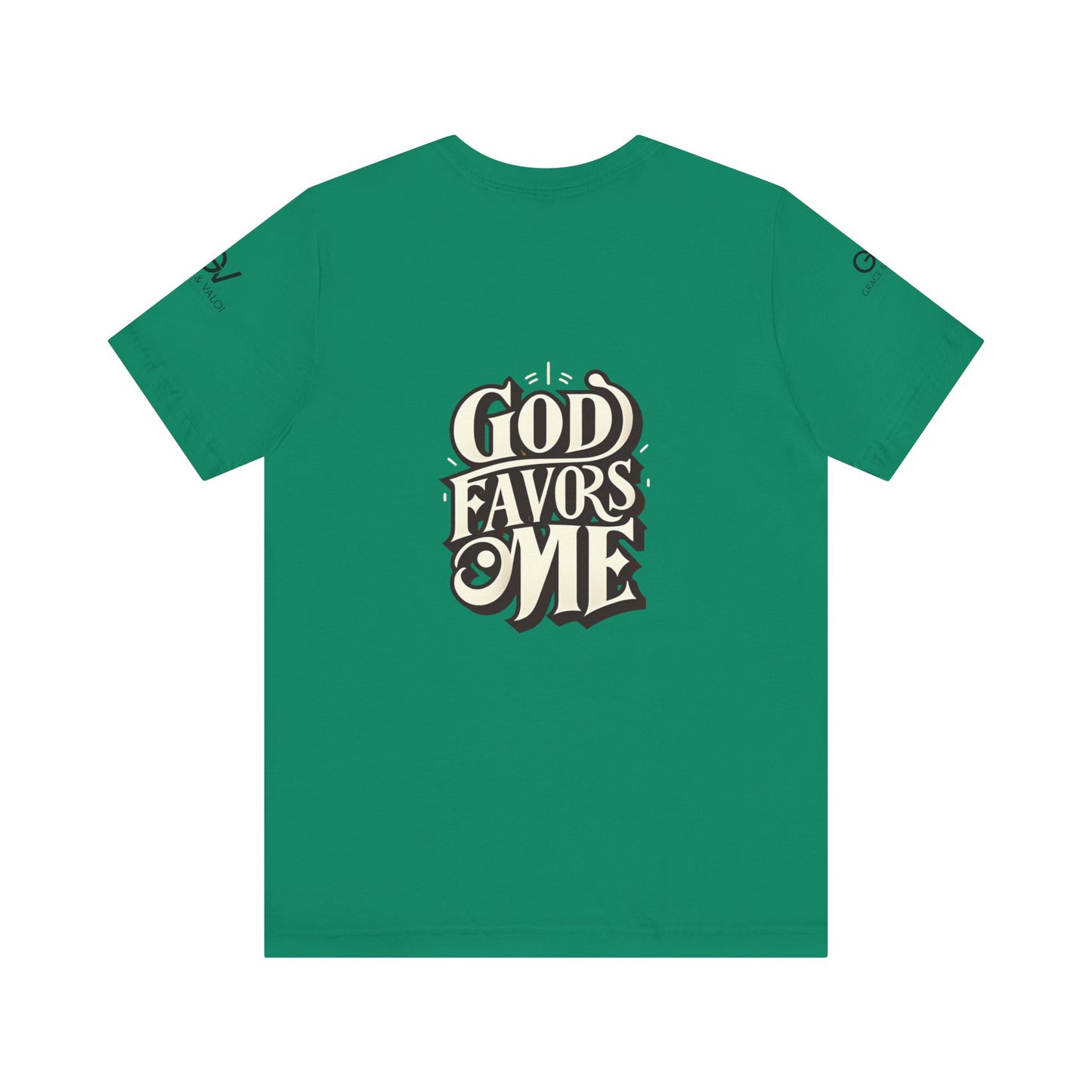 GV Black God Favors - Unisex Jersey Short Sleeve Tee