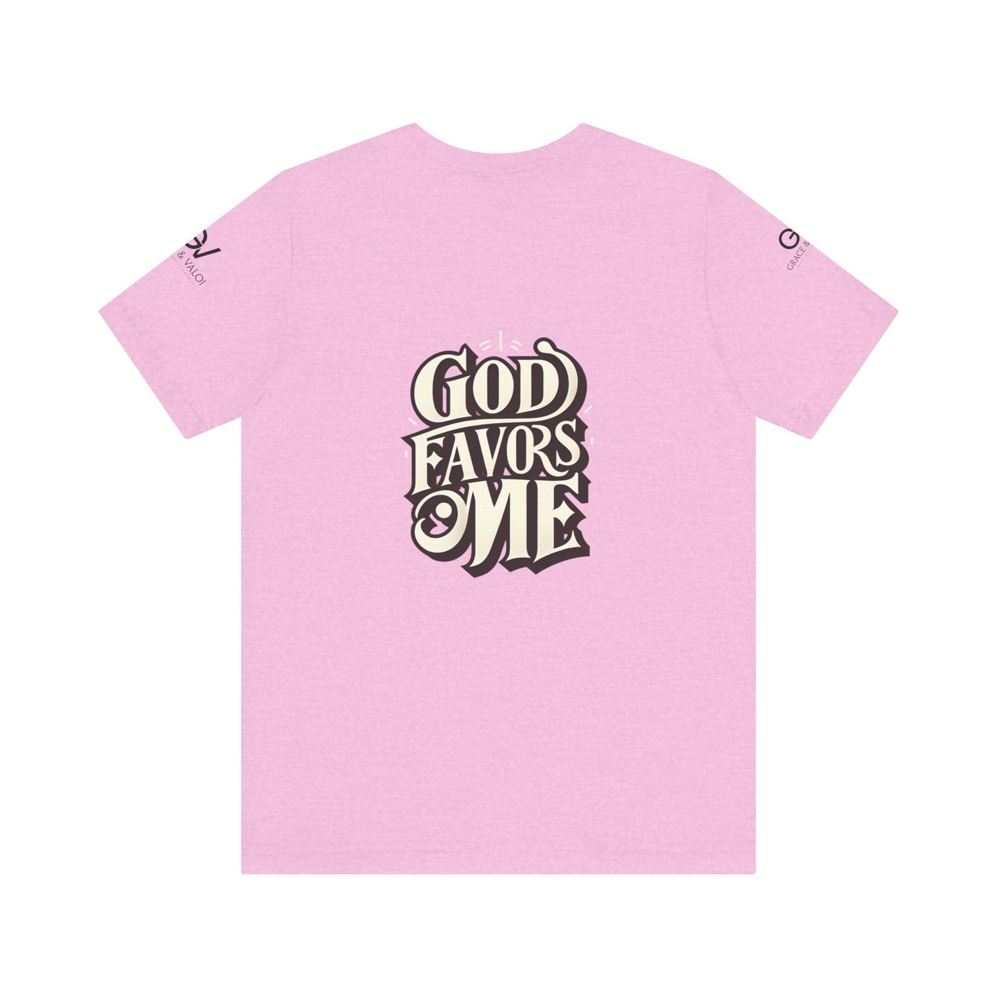 GV Black God Favors - Unisex Jersey Short Sleeve Tee