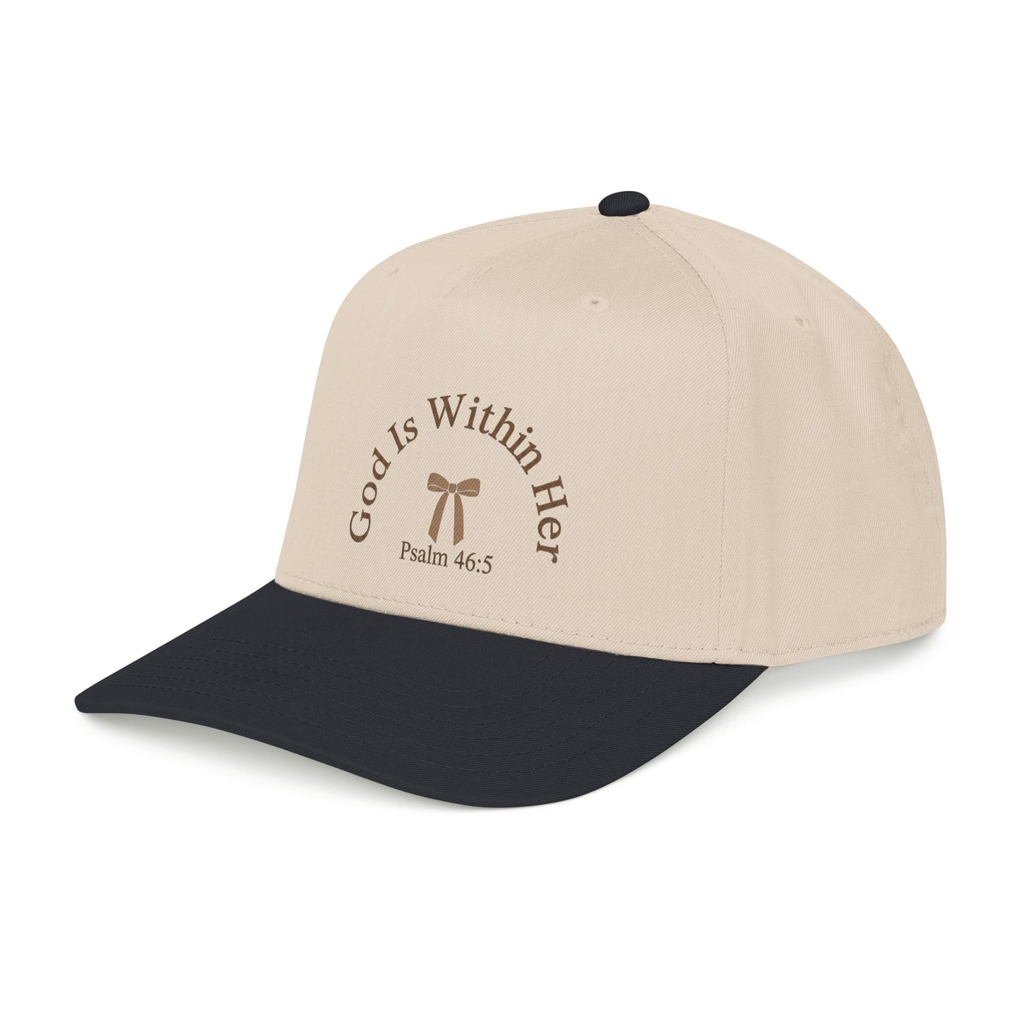 Christian Mid Profile Baseball Cap | Faith-Based Snapback Hat for Men & Women | Embroidered Bible Verse Cap | Inspirational Christian Apparel Gift