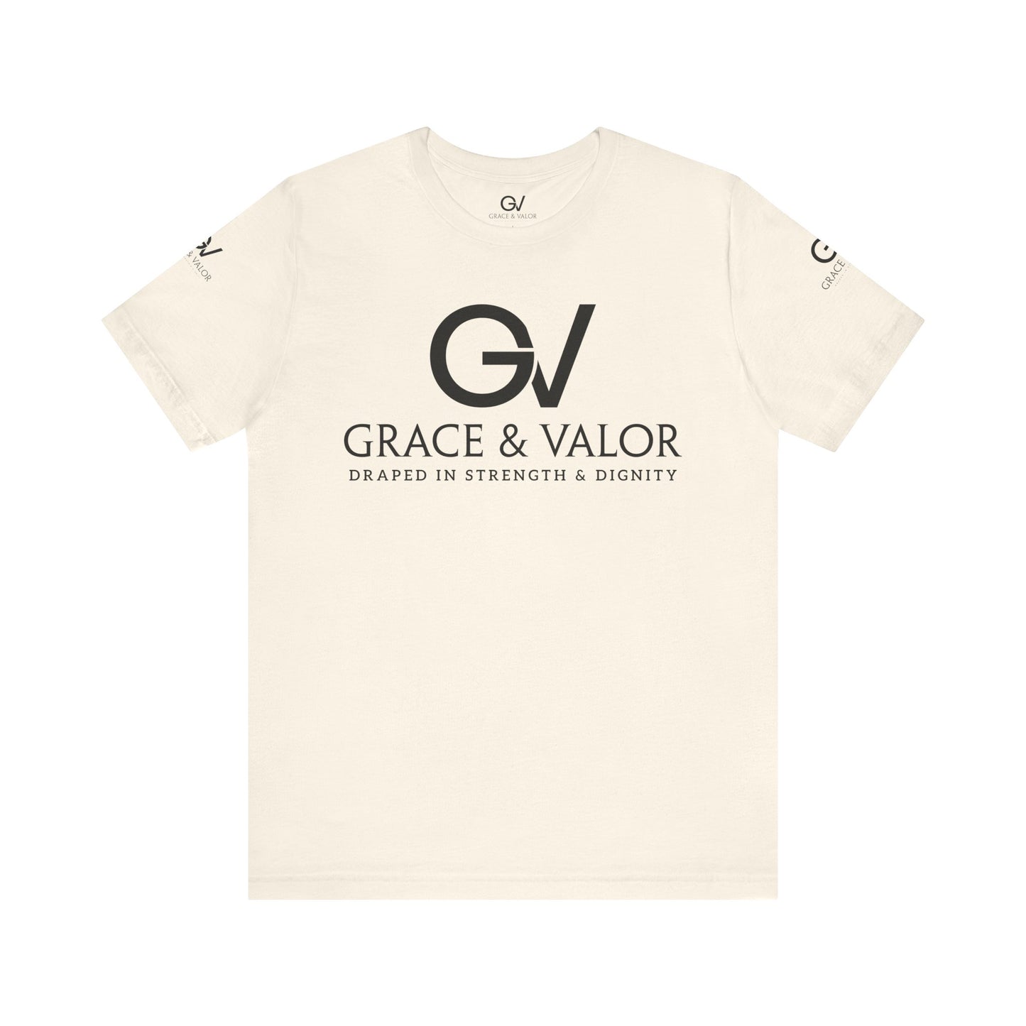 GV Black God Favors - Unisex Jersey Short Sleeve Tee