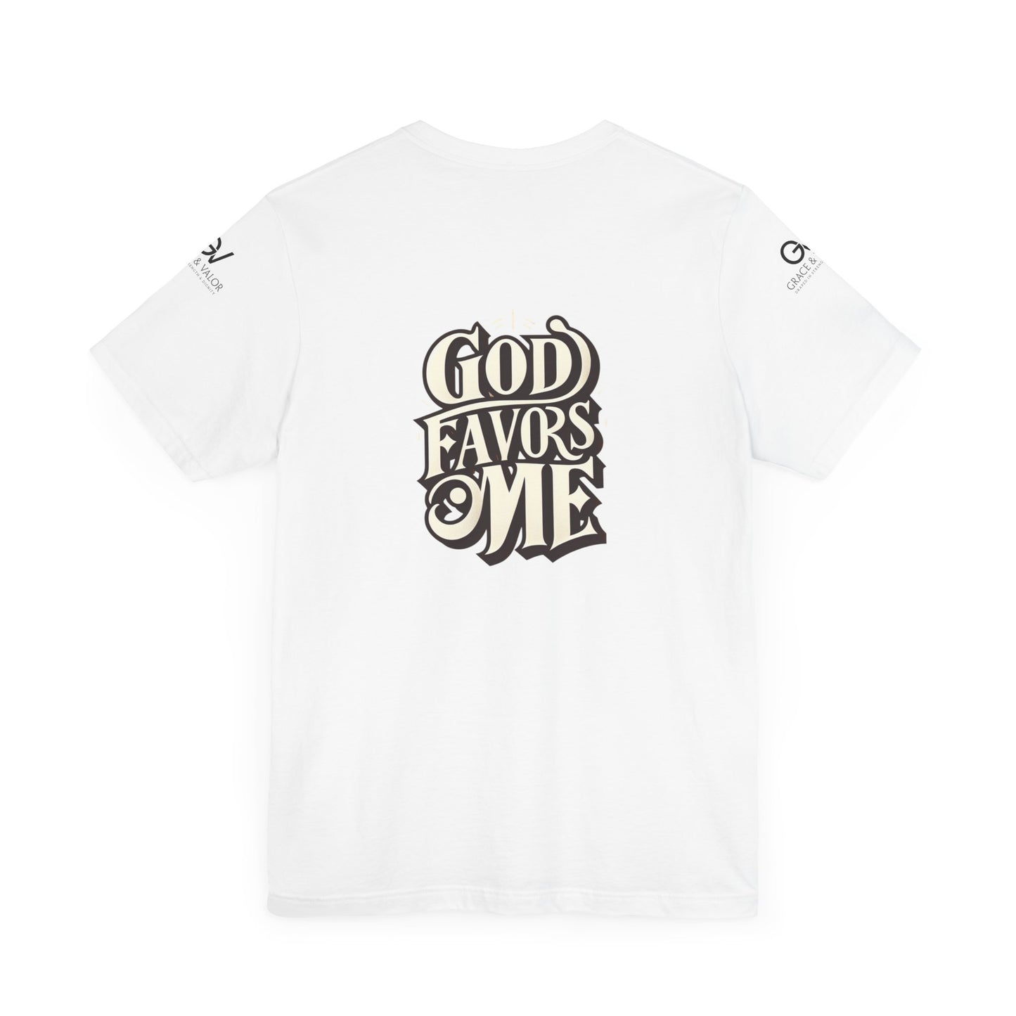 GV Black God Favors - Unisex Jersey Short Sleeve Tee