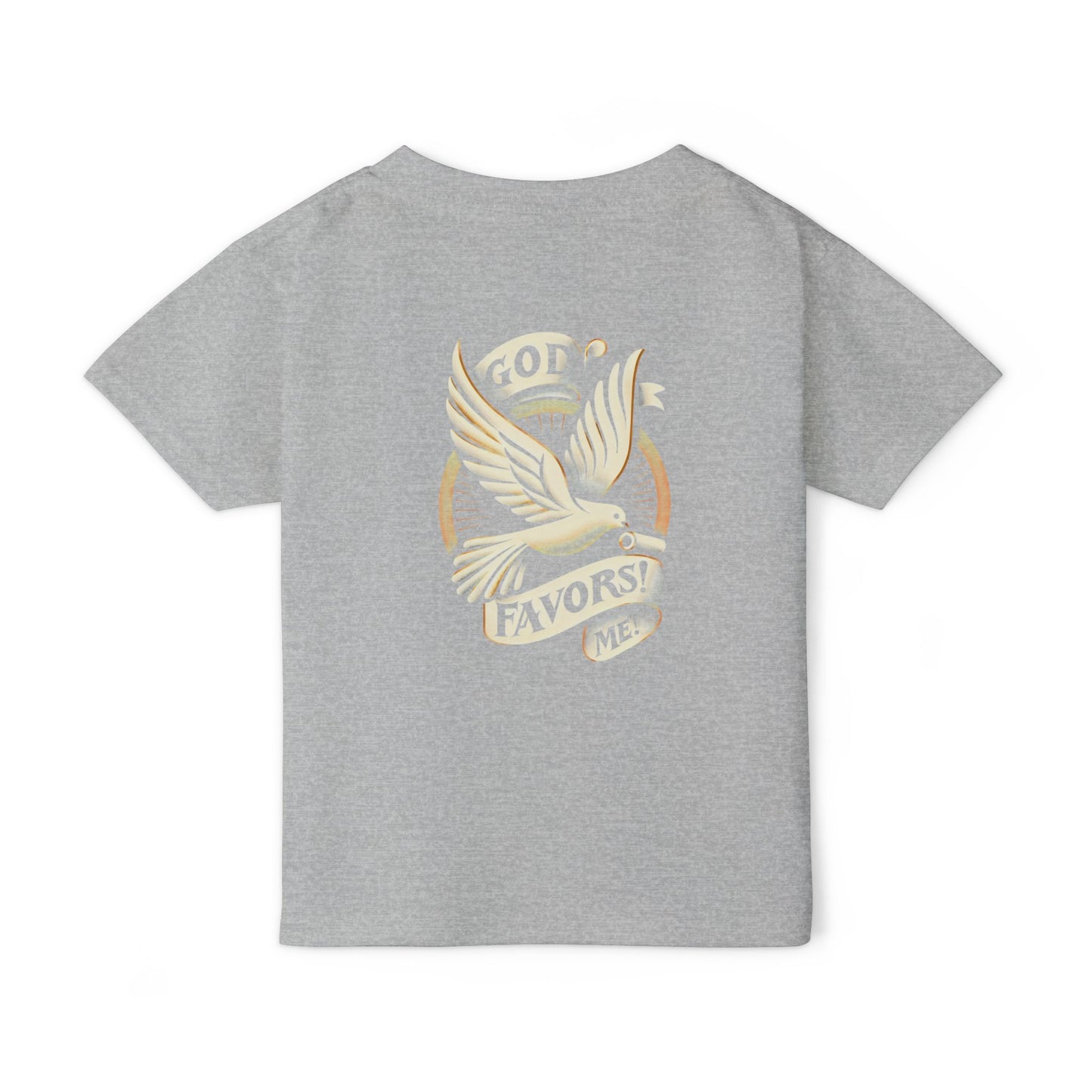 Grace & Valor Toddler T-Shirt - White Scripture Design