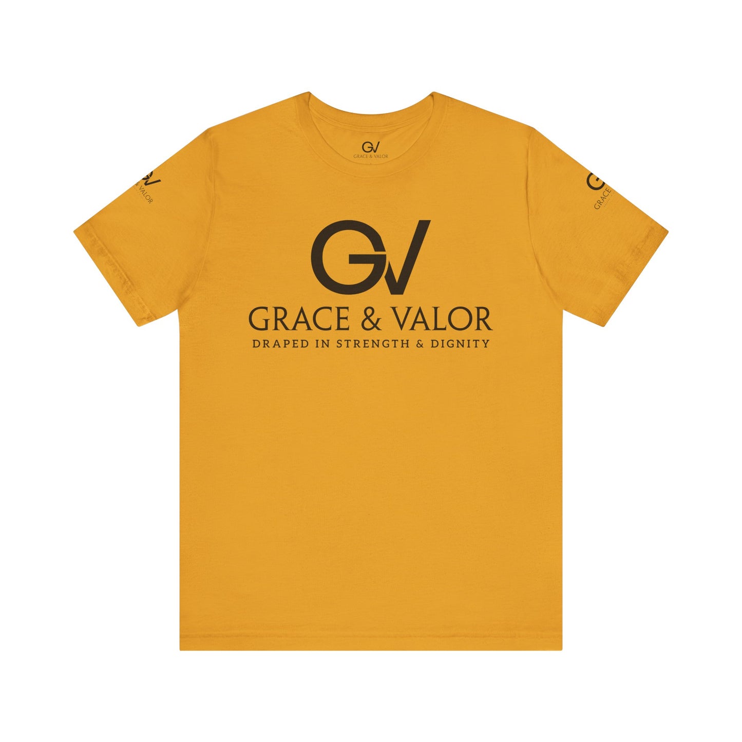GV Black God Favors - Unisex Jersey Short Sleeve Tee