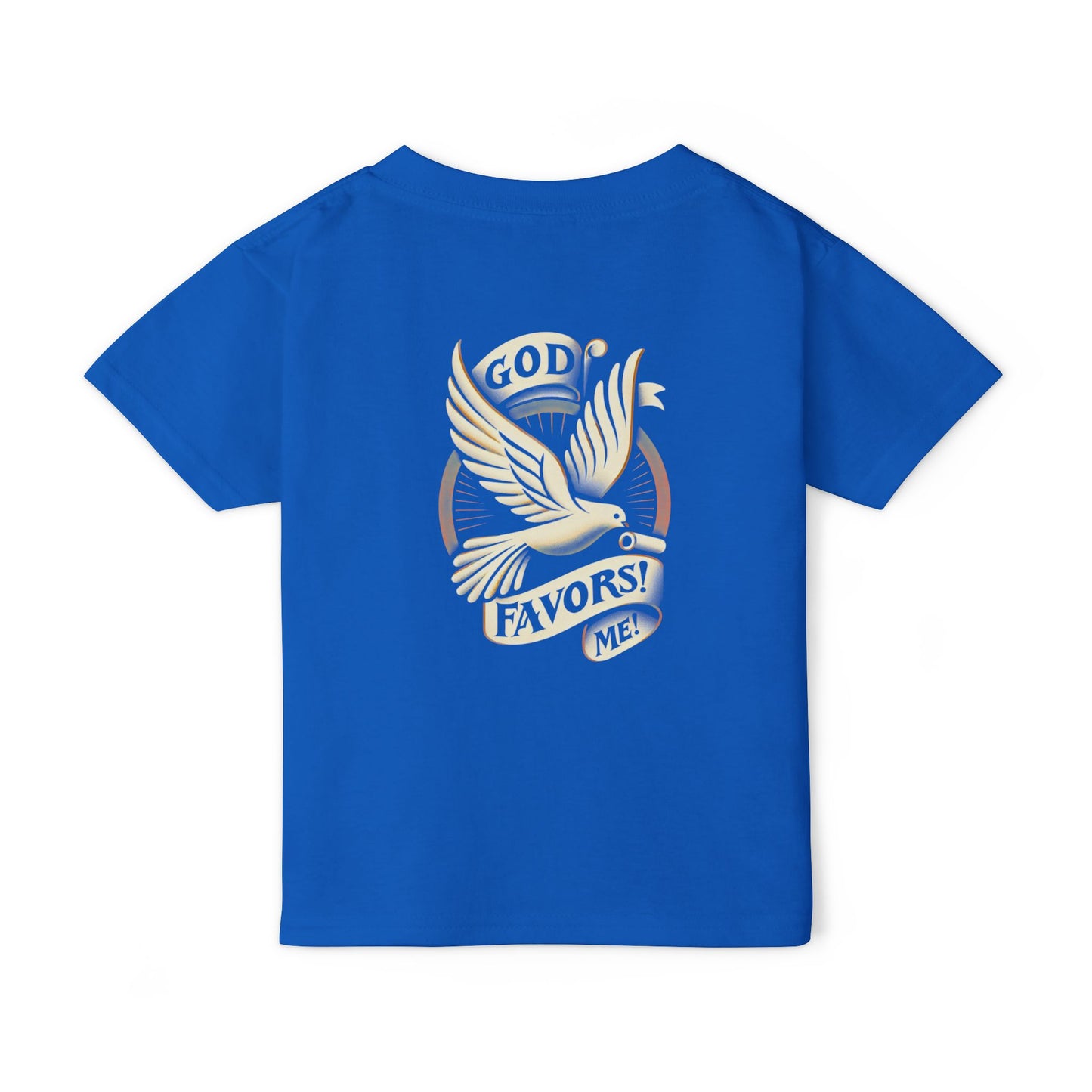 Grace & Valor Toddler T-Shirt - White Scripture Design
