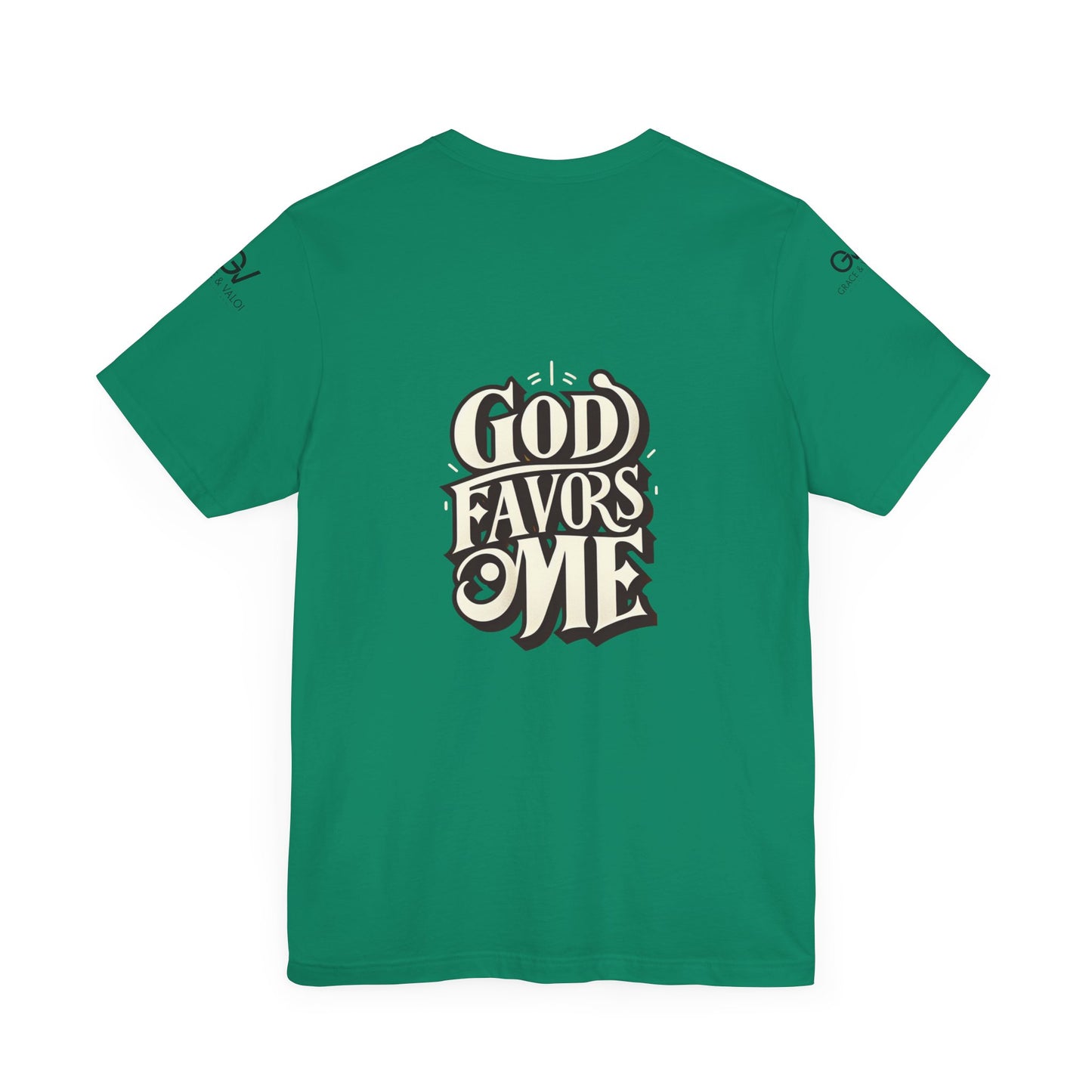 GV Black God Favors - Unisex Jersey Short Sleeve Tee