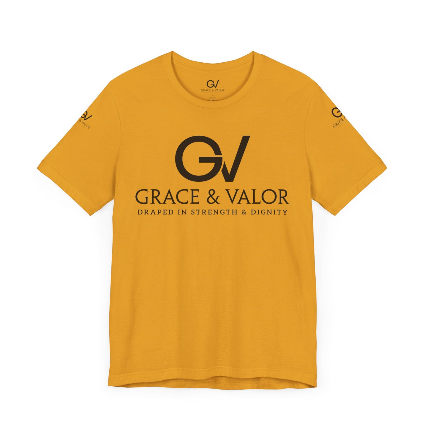 GV Black God Favors - Unisex Jersey Short Sleeve Tee