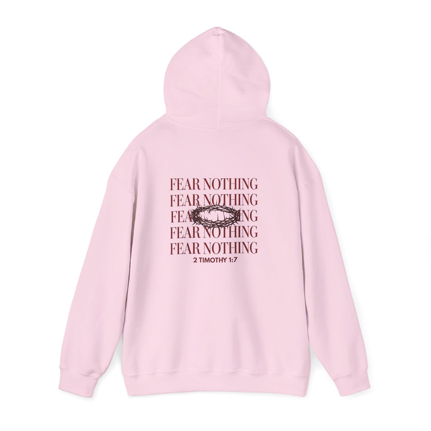 Fear Nothing Unisex Christian Hoodie | GV Gold Monogram Collection Faith Streetwear Apparel