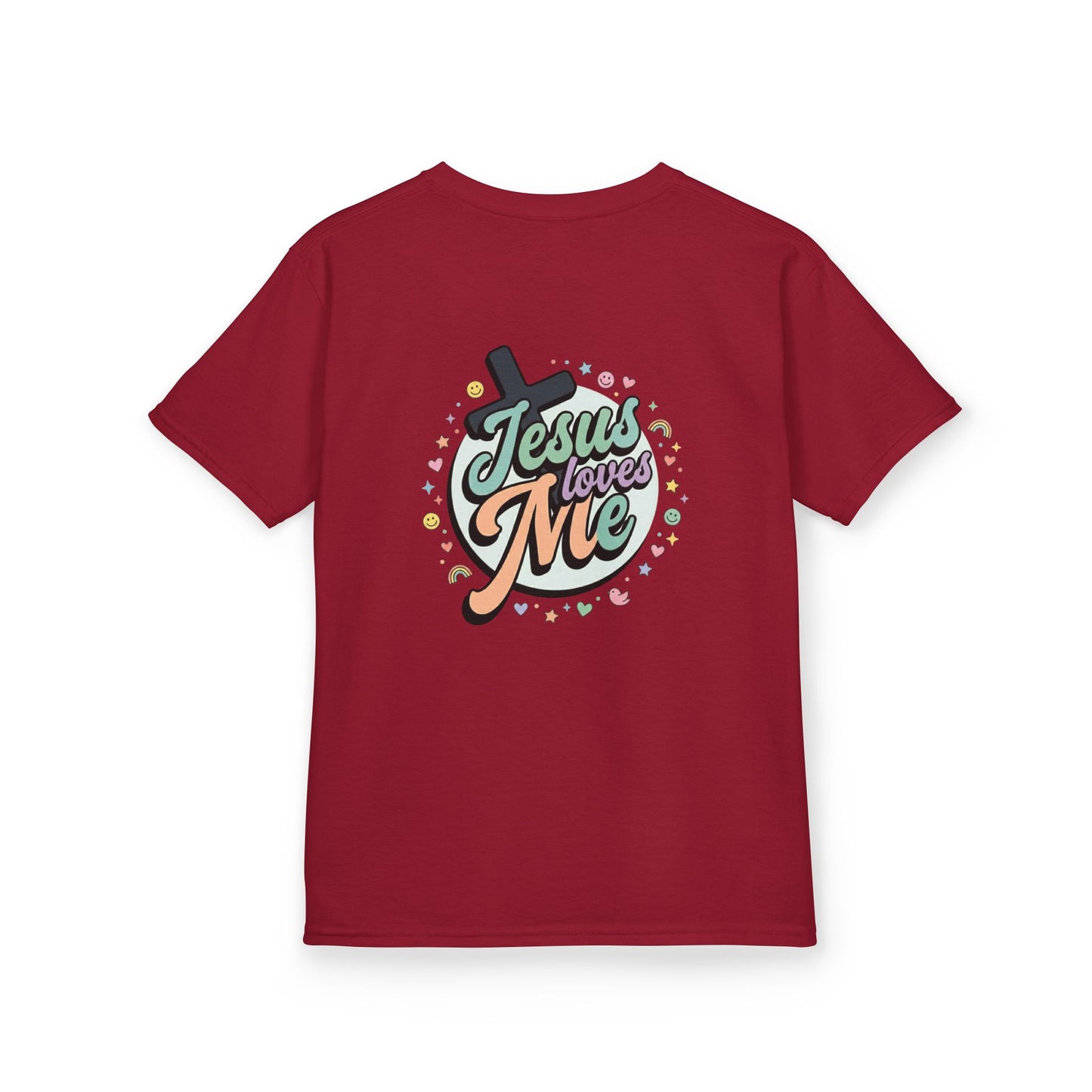 Jesus Loves Me Kids Christian T-Shirt | Grace and Valor Collection Christian Kids Apparel