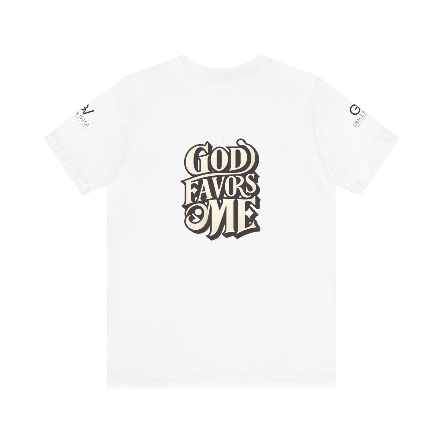 GV Black God Favors - Unisex Jersey Short Sleeve Tee