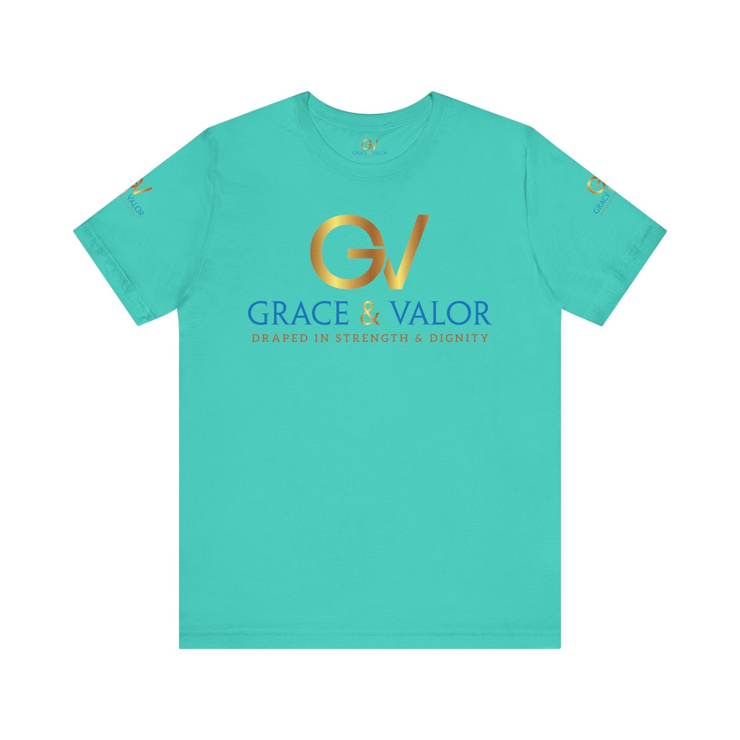GV Original God Favors - Grace & Valor Unisex Jersey Short Sleeve Tee - Strength & Dignity Apparel