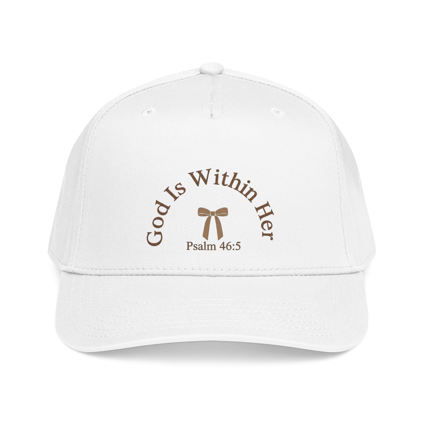 Christian Mid Profile Baseball Cap | Faith-Based Snapback Hat for Men & Women | Embroidered Bible Verse Cap | Inspirational Christian Apparel Gift