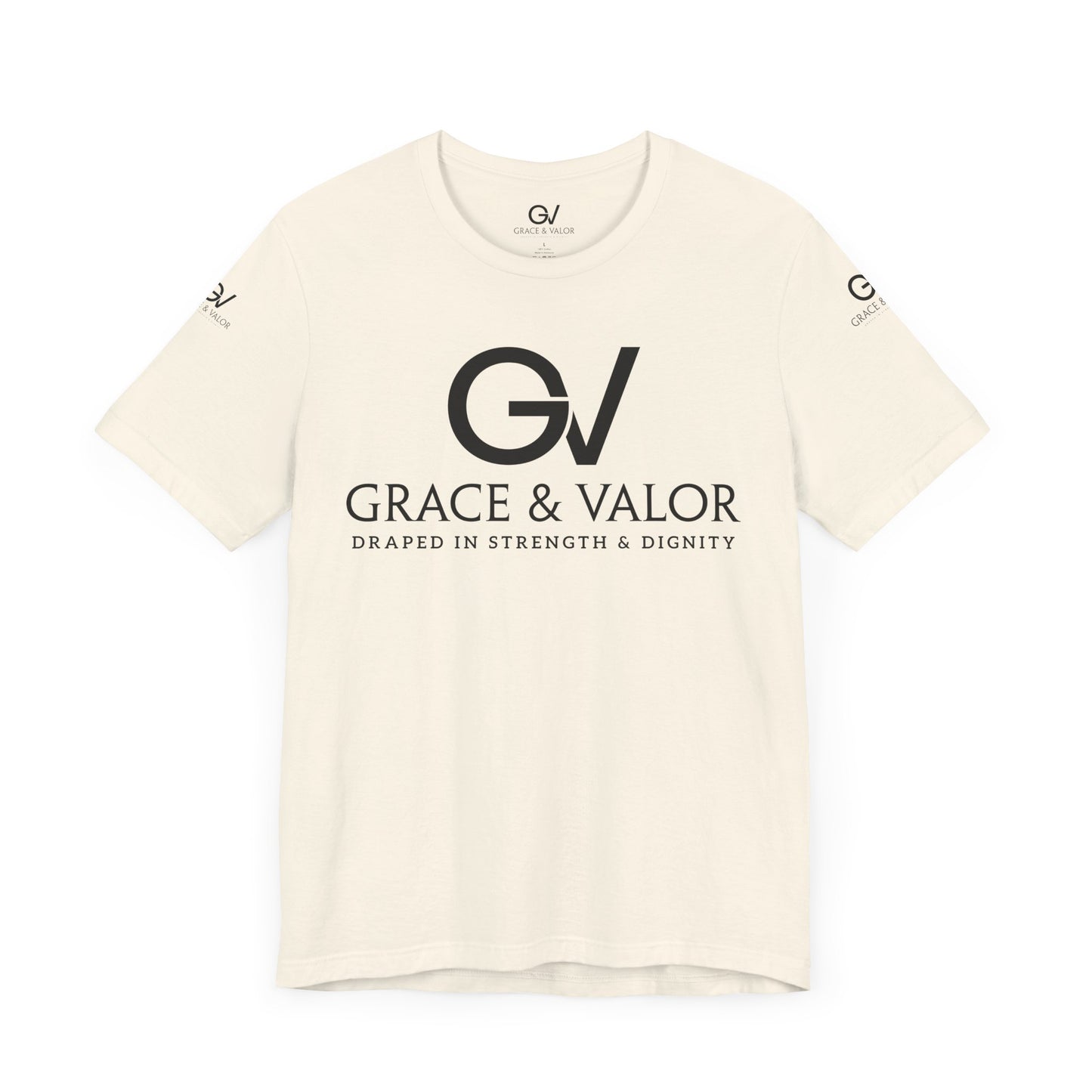 GV Black God Favors - Unisex Jersey Short Sleeve Tee