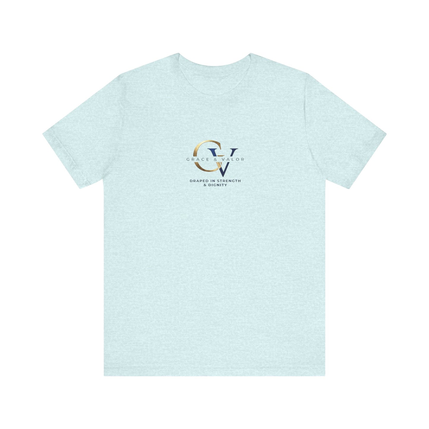 Unisex Jersey Short Sleeve Tee/ grace and valor final logo