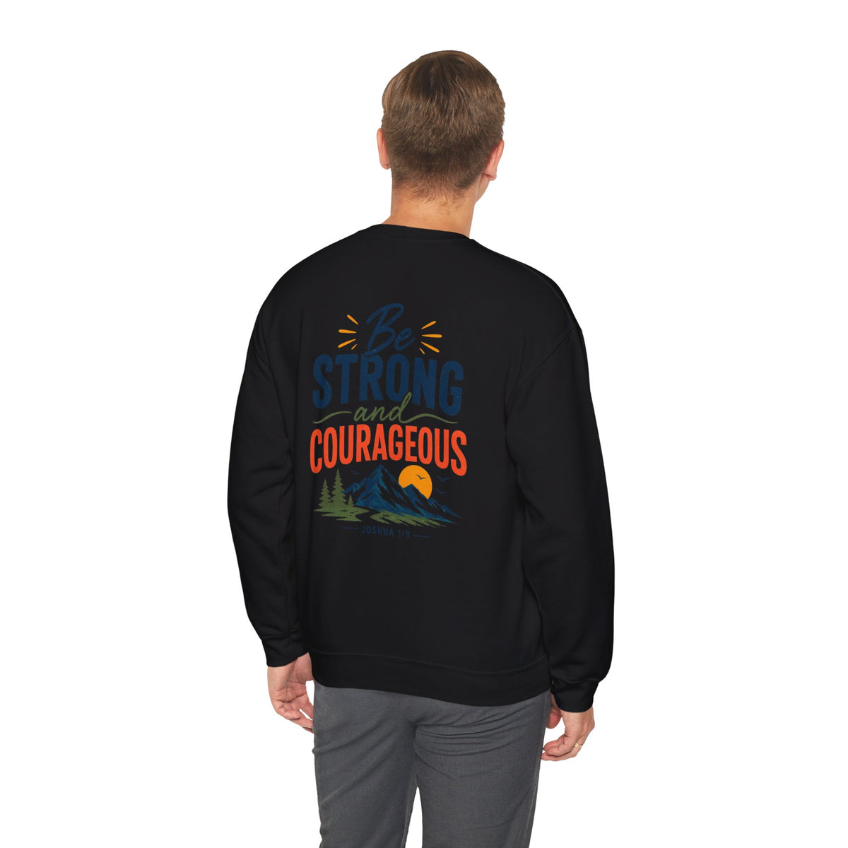 Inspirational Christian Sweatshirt – Faith-Filled Crewneck Pullover | Christian Clothing for Men & Women