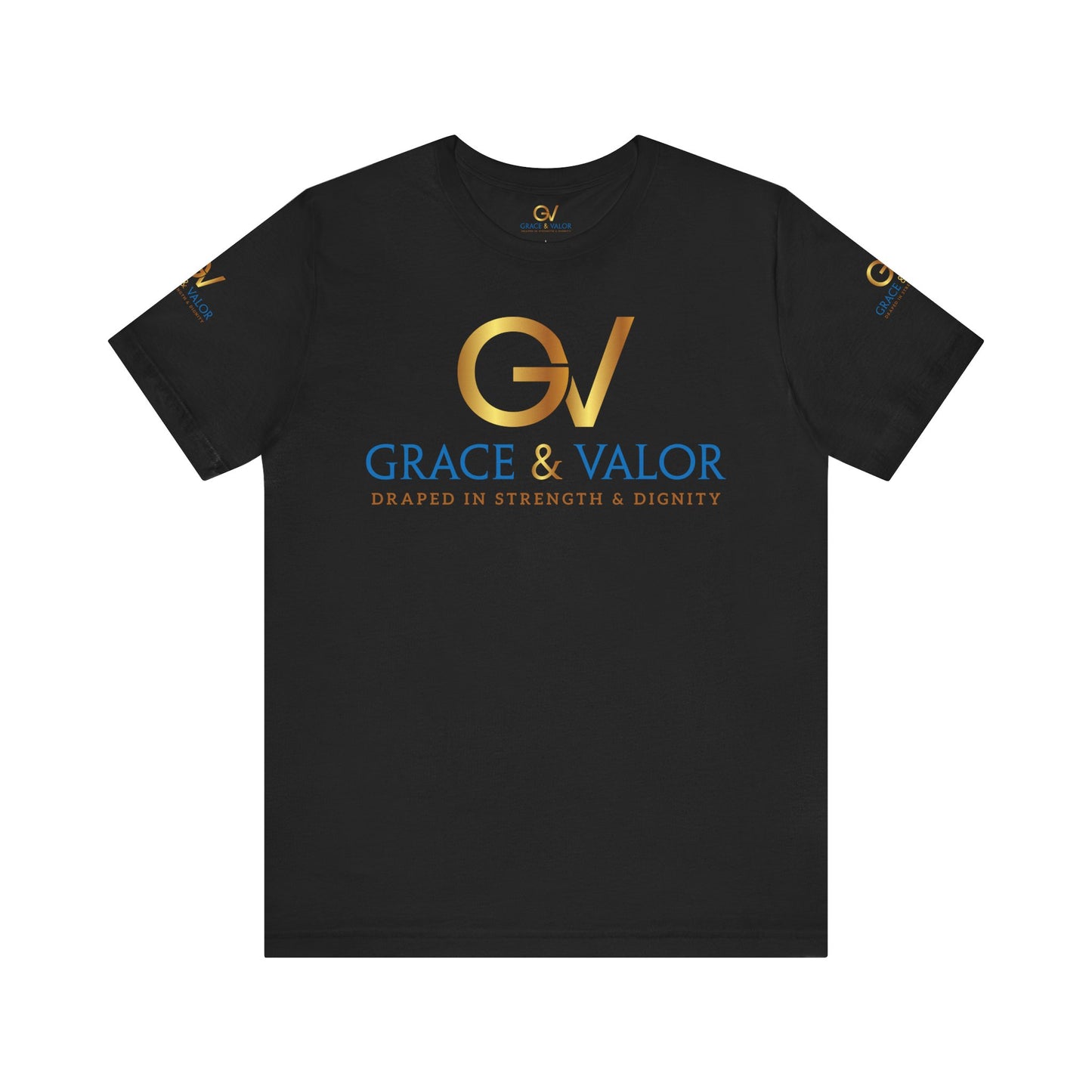 GV Original God Favors - Grace & Valor Unisex Jersey Short Sleeve Tee - Strength & Dignity Apparel