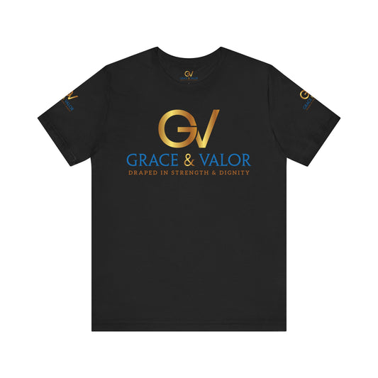 GV Original God Favors - Grace & Valor Unisex Jersey Short Sleeve Tee - Strength & Dignity Apparel