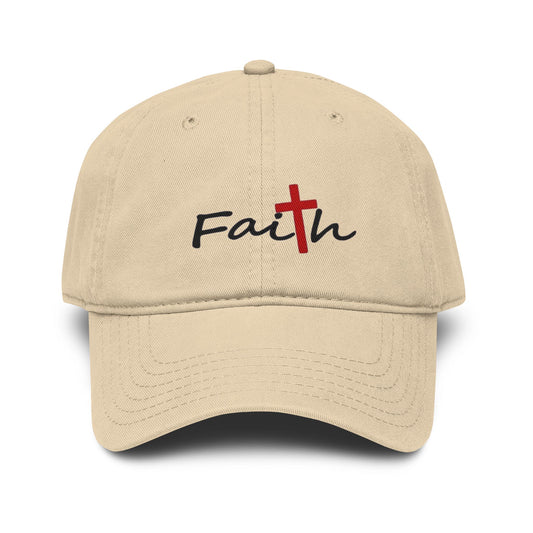 Faith Classic Dad Cap | Grace and Valor Collection