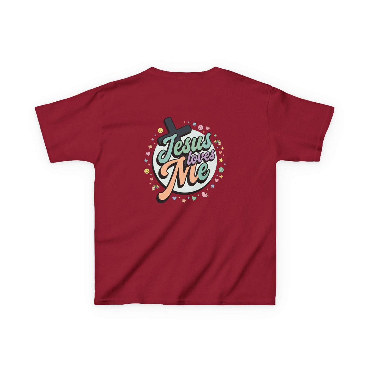 Jesus Loves Me Kids Christian T-Shirt | Grace and Valor Collection Christian Kids Apparel