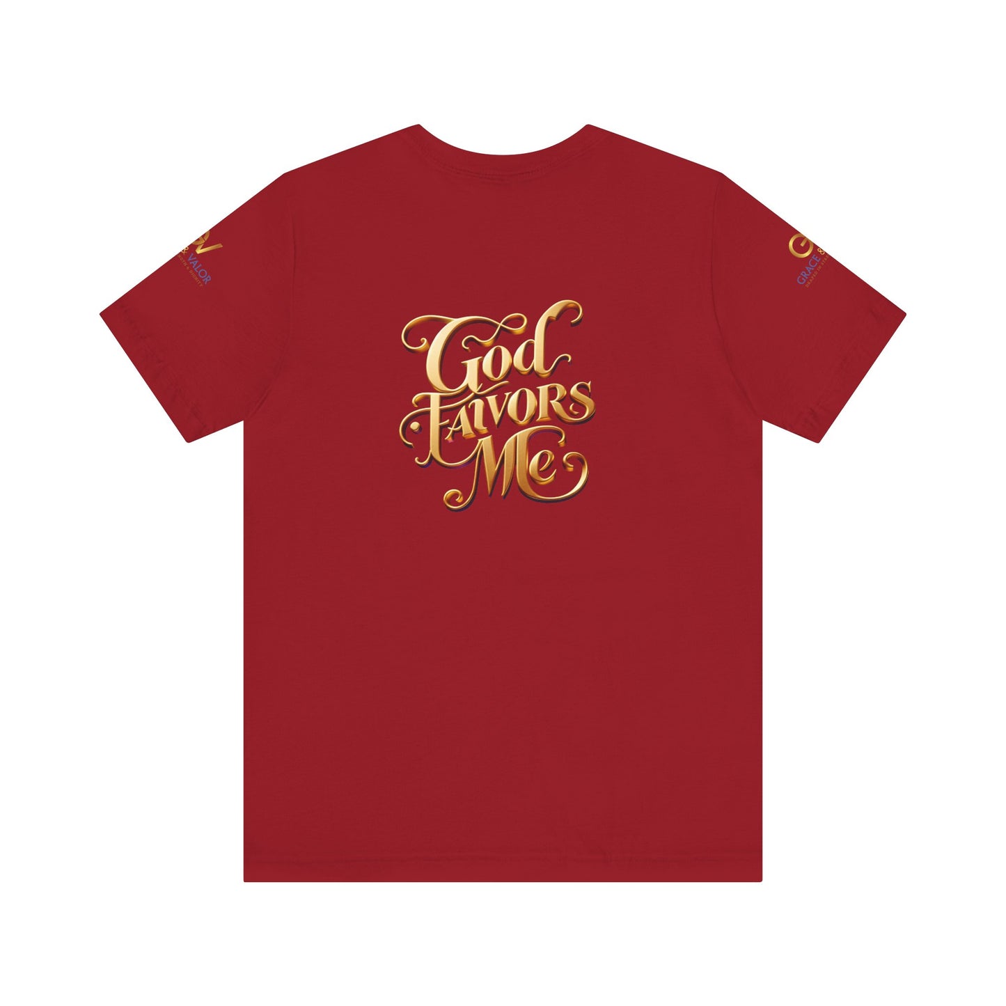 GV Original- Grace & Valor Unisex Jersey Short Sleeve Tee - Strength & Dignity Apparel