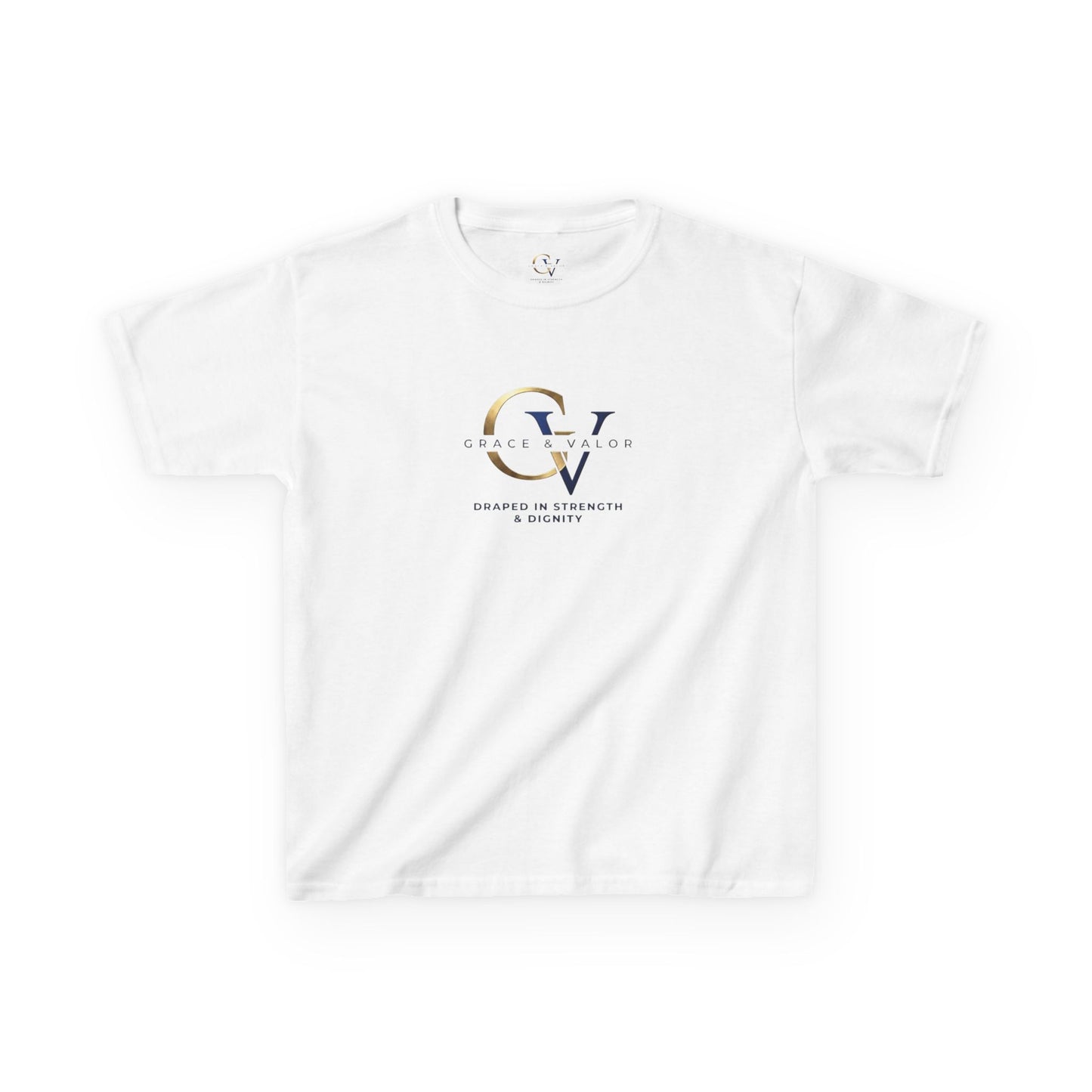 Grace & Valor Kids Christian T-Shirt | Grace and Valor Signature Collection