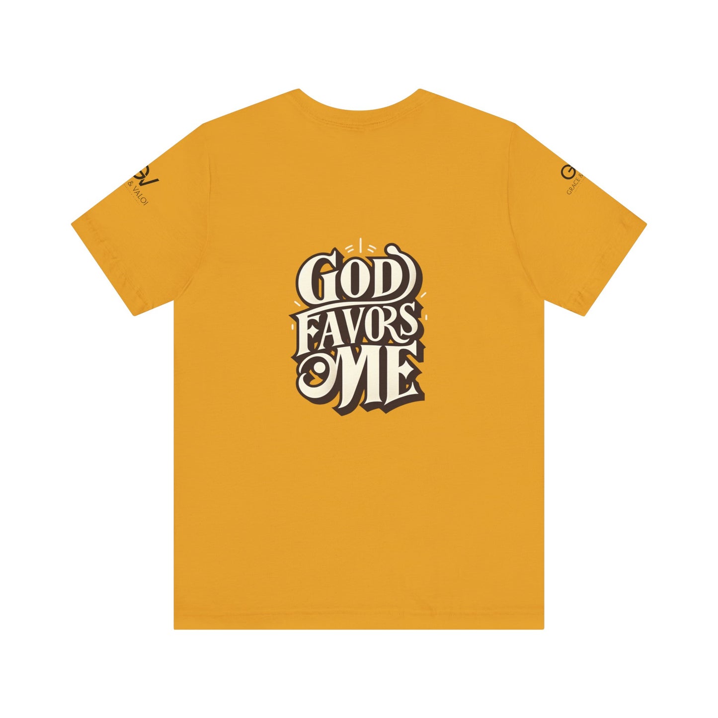 GV Black God Favors - Unisex Jersey Short Sleeve Tee