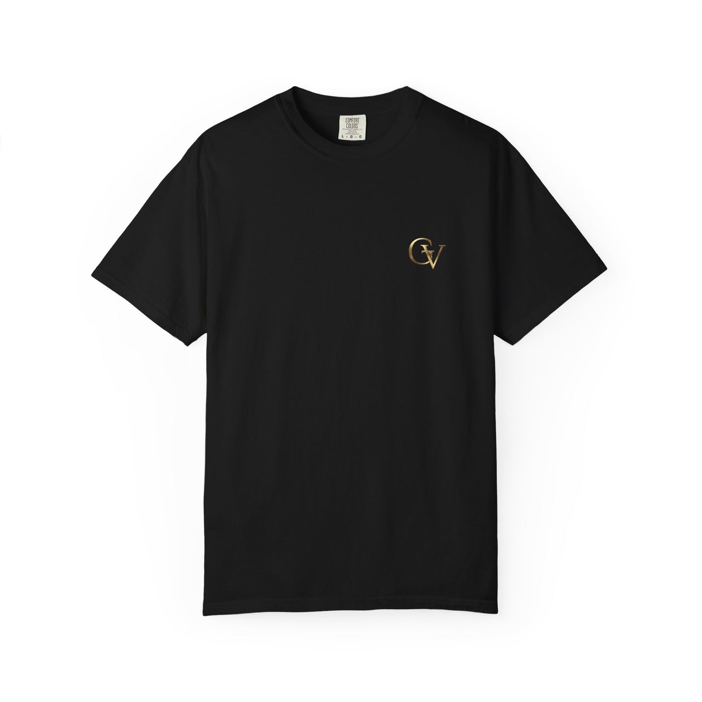 Renewed Strength Unisex Christian T-Shirt | GV Gold Monogram Collection Isaiah 40:31 Bible Verse Faith Streetwear Apparel