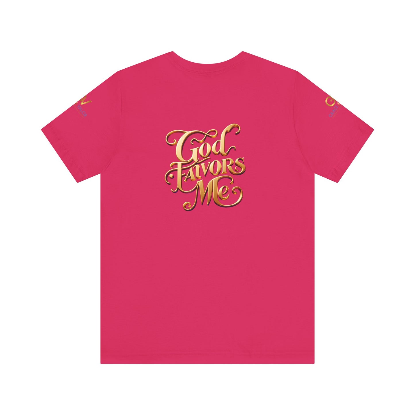 GV Original- Grace & Valor Unisex Jersey Short Sleeve Tee - Strength & Dignity Apparel