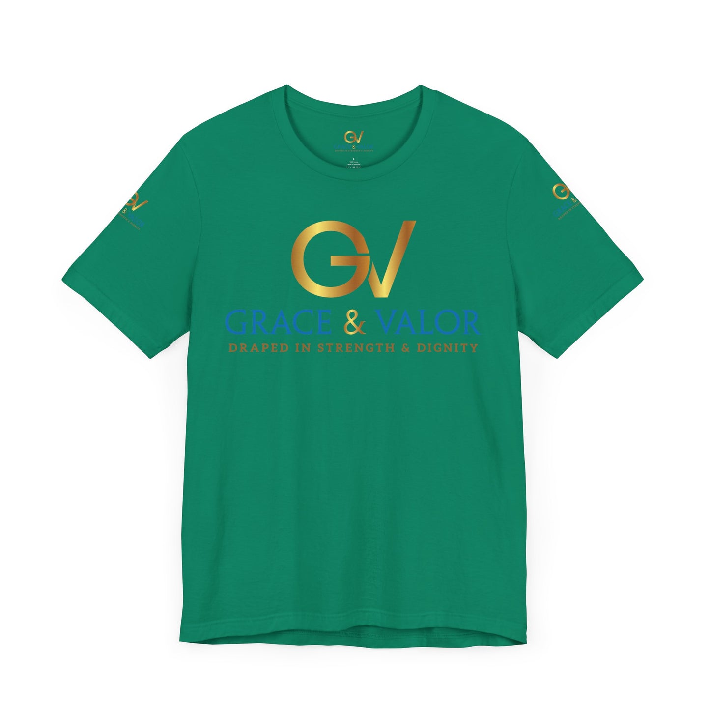 GV Original God Favors - Grace & Valor Unisex Jersey Short Sleeve Tee - Strength & Dignity Apparel