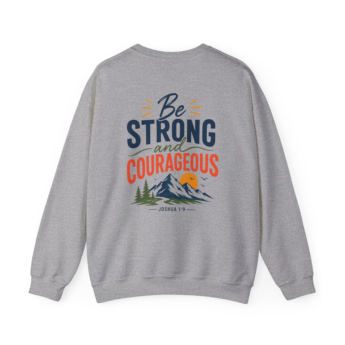 Inspirational Christian Sweatshirt – Faith-Filled Crewneck Pullover | Christian Clothing for Men & Women