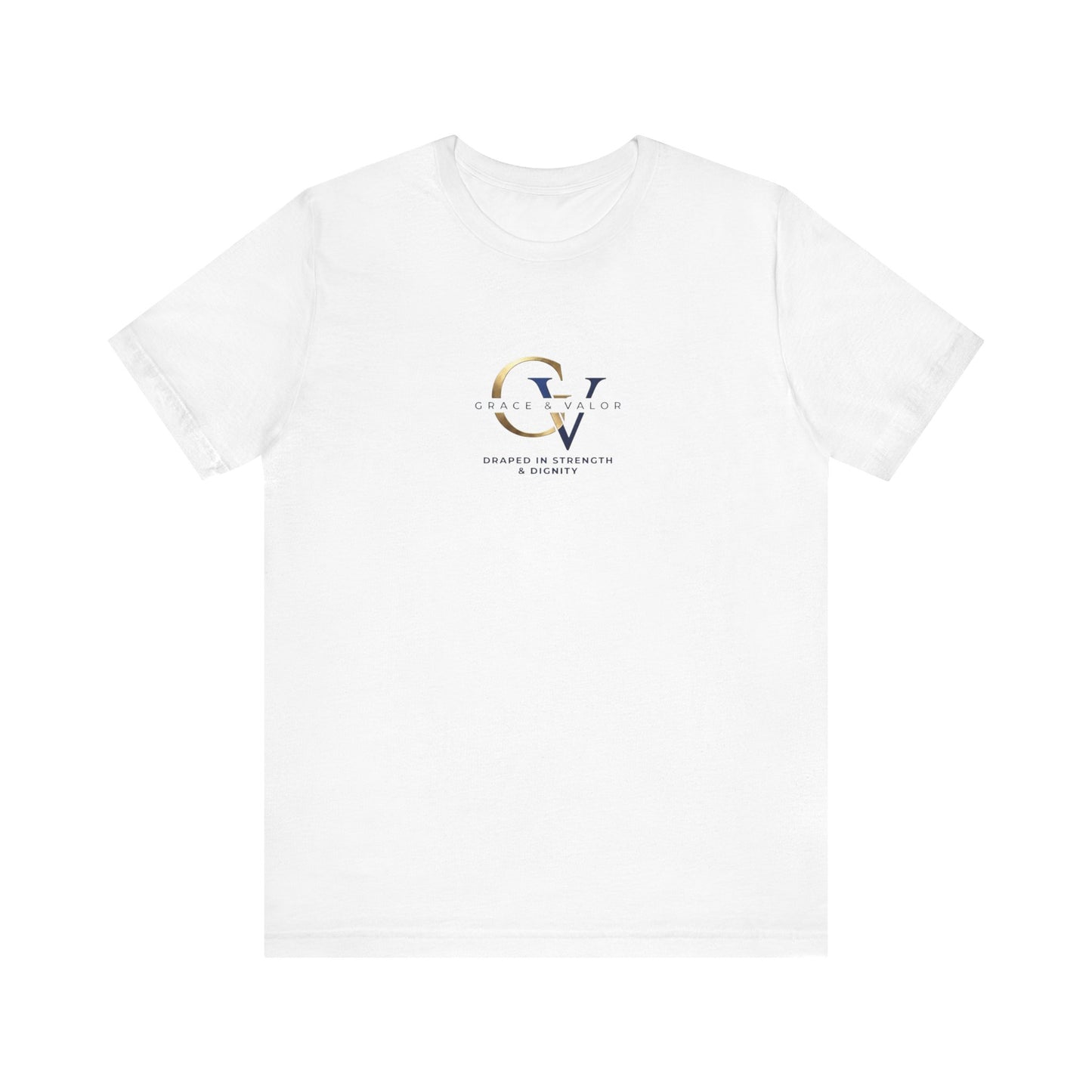 Unisex Jersey Short Sleeve Tee/ grace and valor final logo