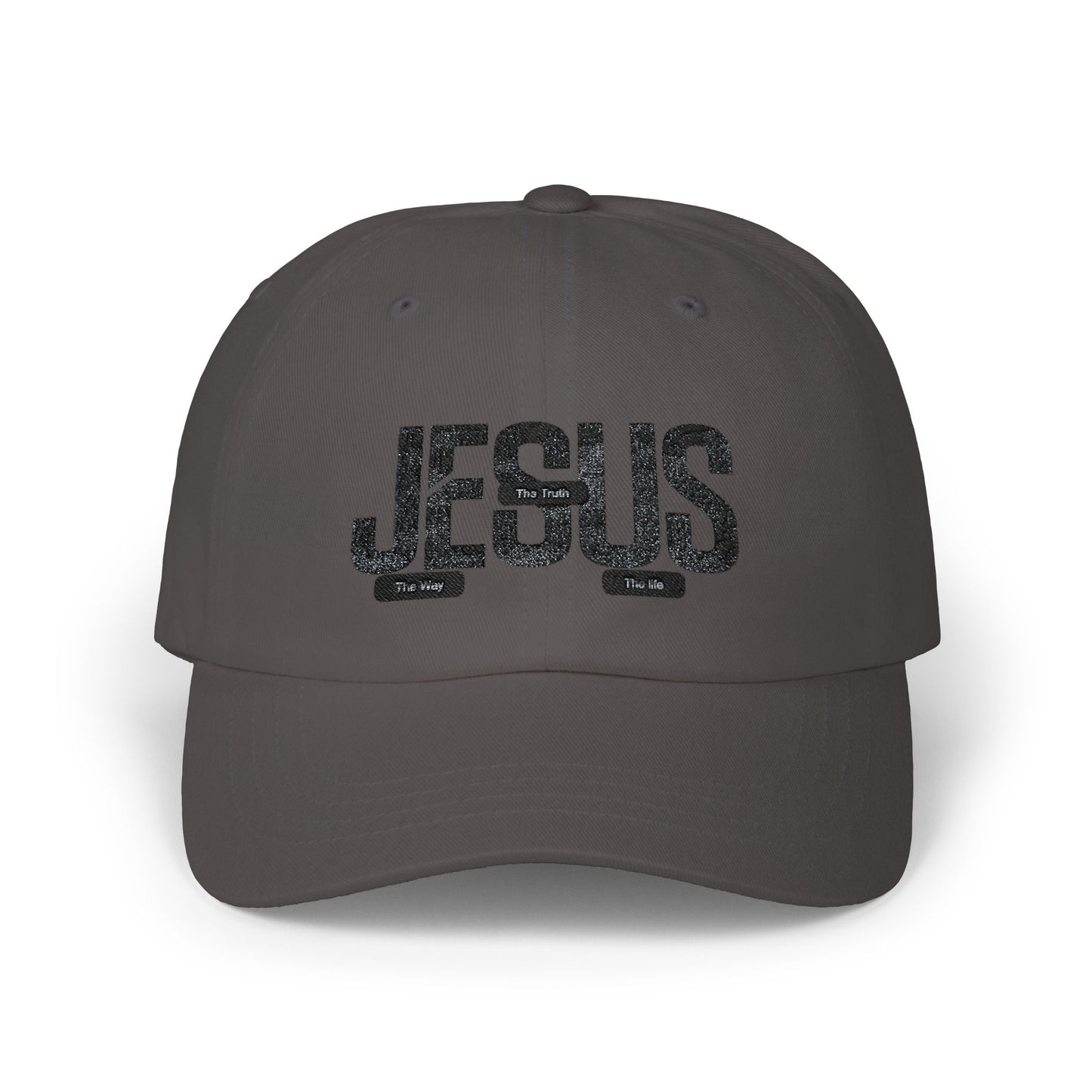 JESUS The Way The Truth The Life Classic Dad Cap | Grace and Valor Collection
