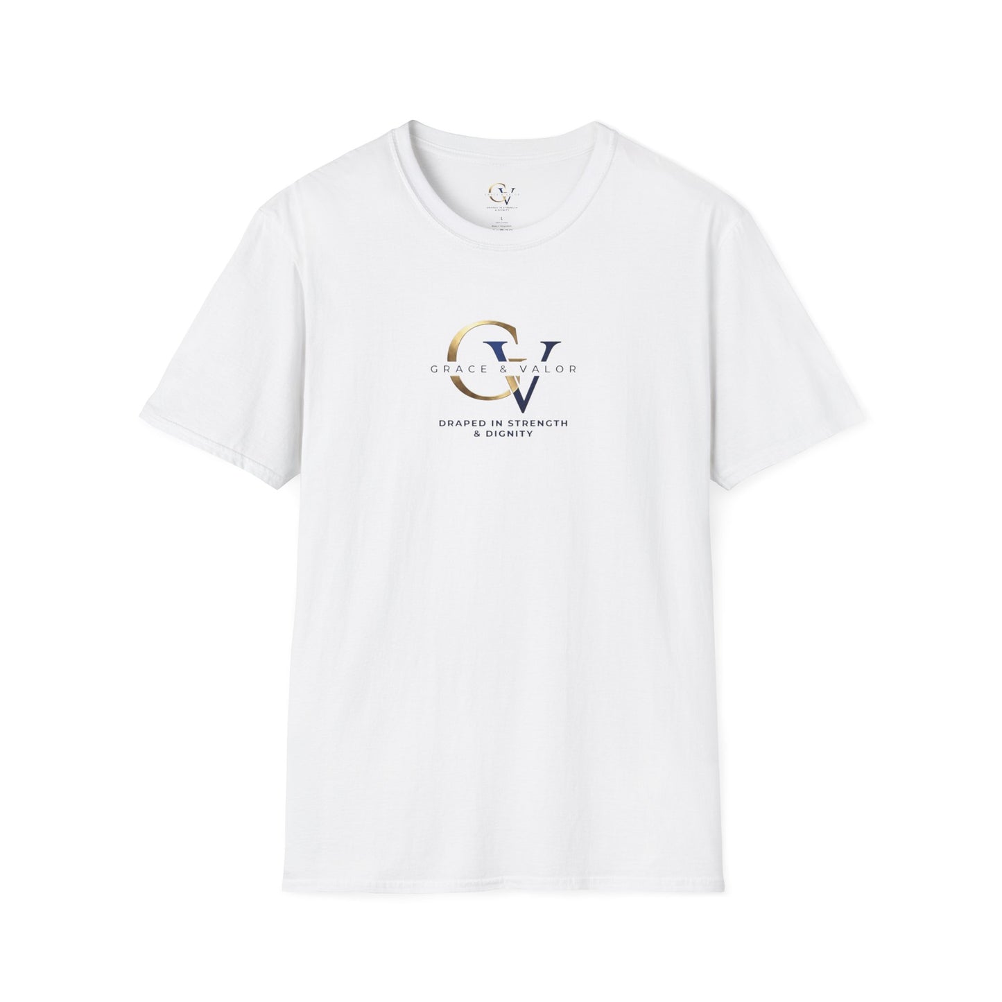 Saved by Grace Unisex Christian T-Shirt | Grace and Valor Signature Collection Ephesians 2:8 Bible Verse Faith Streetwear Apparel