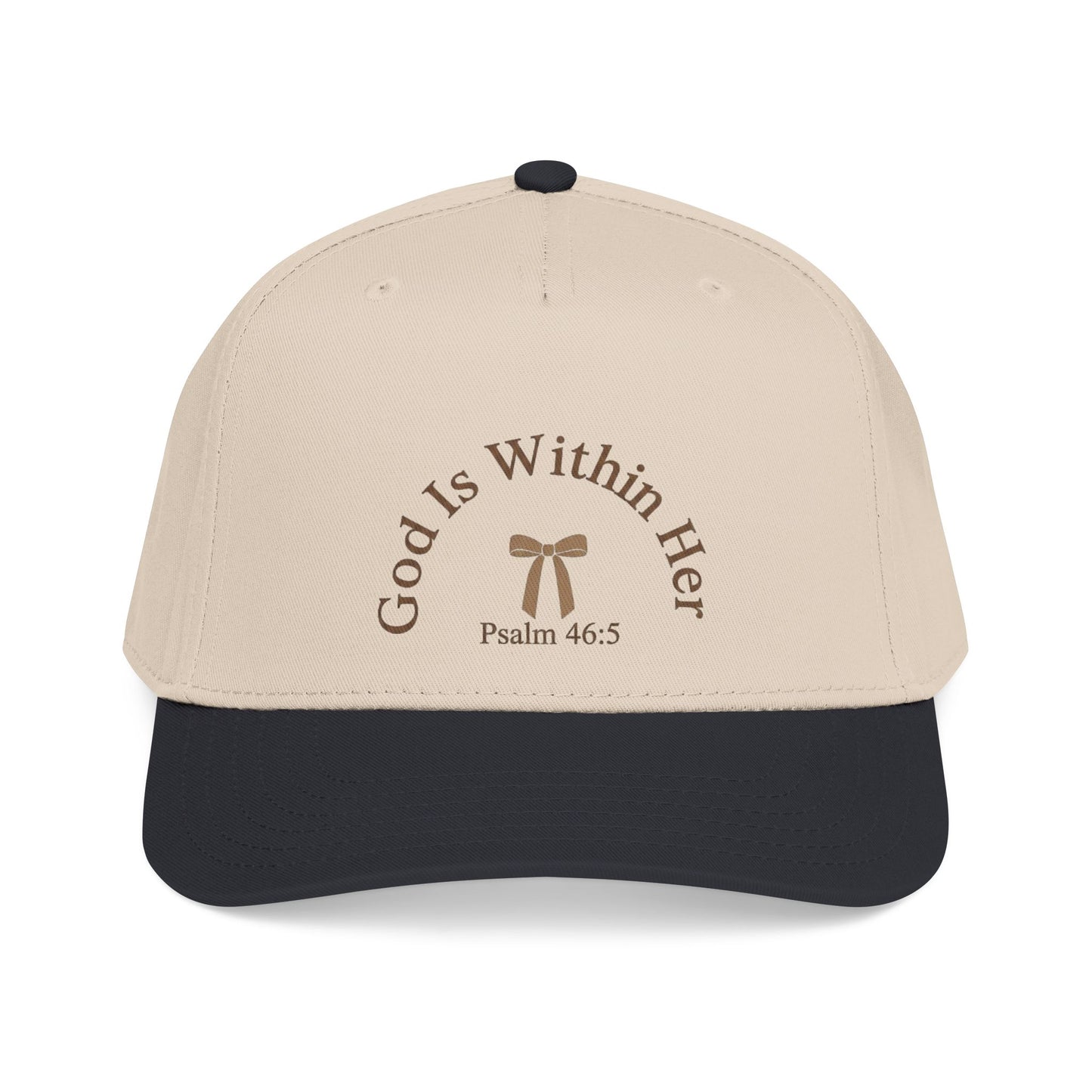 Christian Mid Profile Baseball Cap | Faith-Based Snapback Hat for Men & Women | Embroidered Bible Verse Cap | Inspirational Christian Apparel Gift