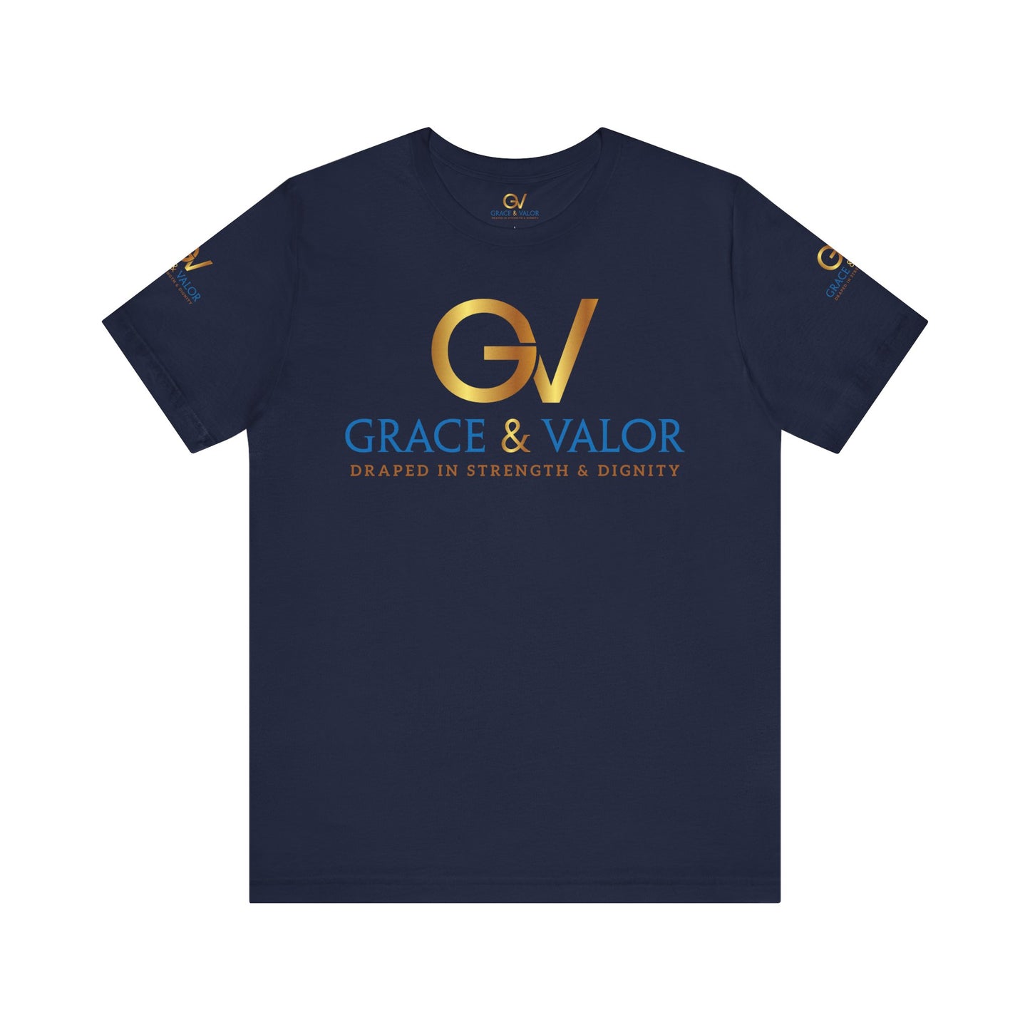 GV Original God Favors - Grace & Valor Unisex Jersey Short Sleeve Tee - Strength & Dignity Apparel