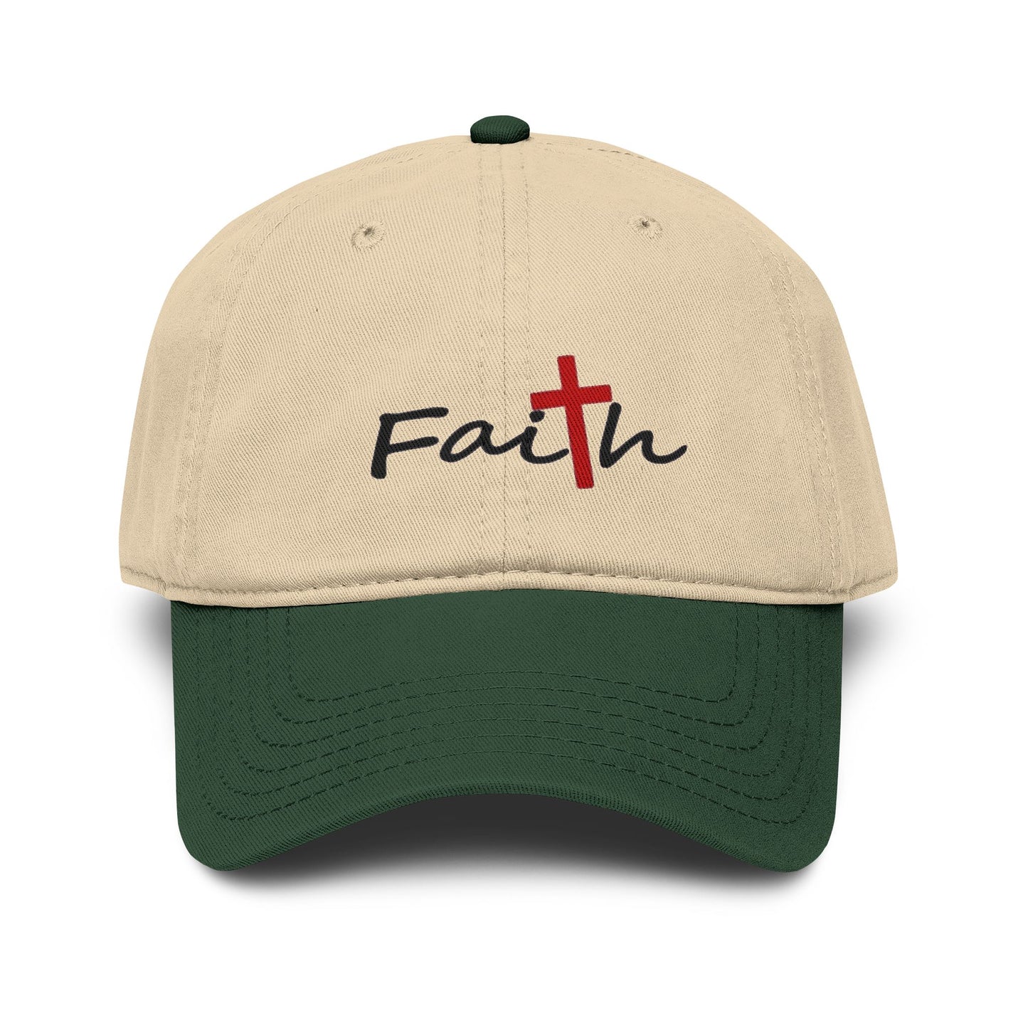 Faith Classic Dad Cap | Grace and Valor Collection