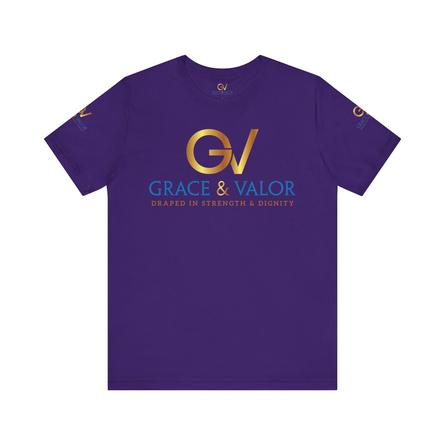 GV Original God Favors - Grace & Valor Unisex Jersey Short Sleeve Tee - Strength & Dignity Apparel