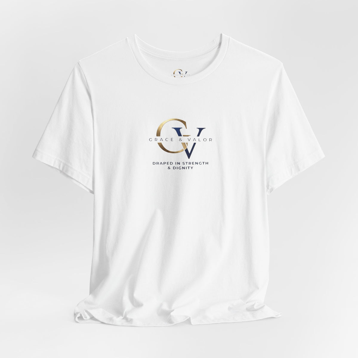 The Lord Is My Strength and Shield Shirt Psalm 28:7 | Christian Faith Tee | Grace and Valor | Unisex Bible Verse Shirt Inspirational Gift