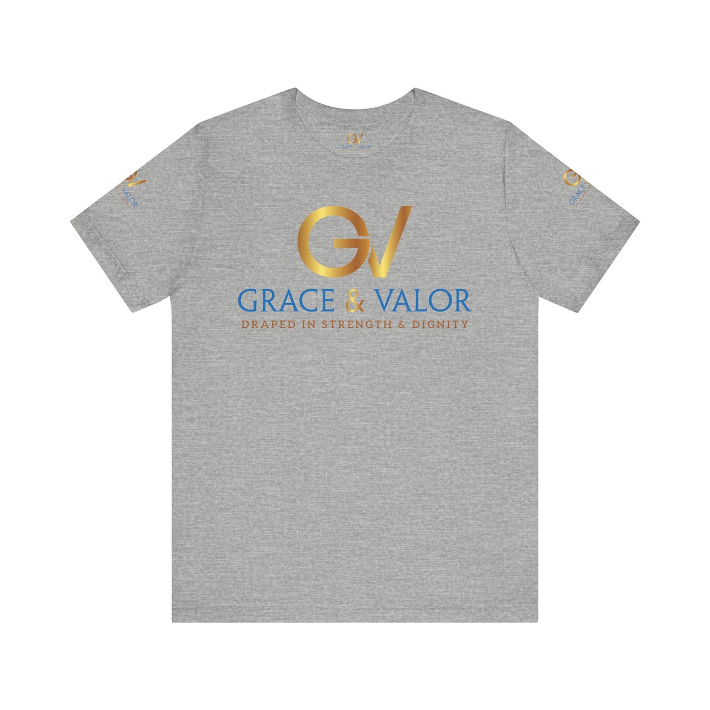 GV Original God Favors - Grace & Valor Unisex Jersey Short Sleeve Tee - Strength & Dignity Apparel