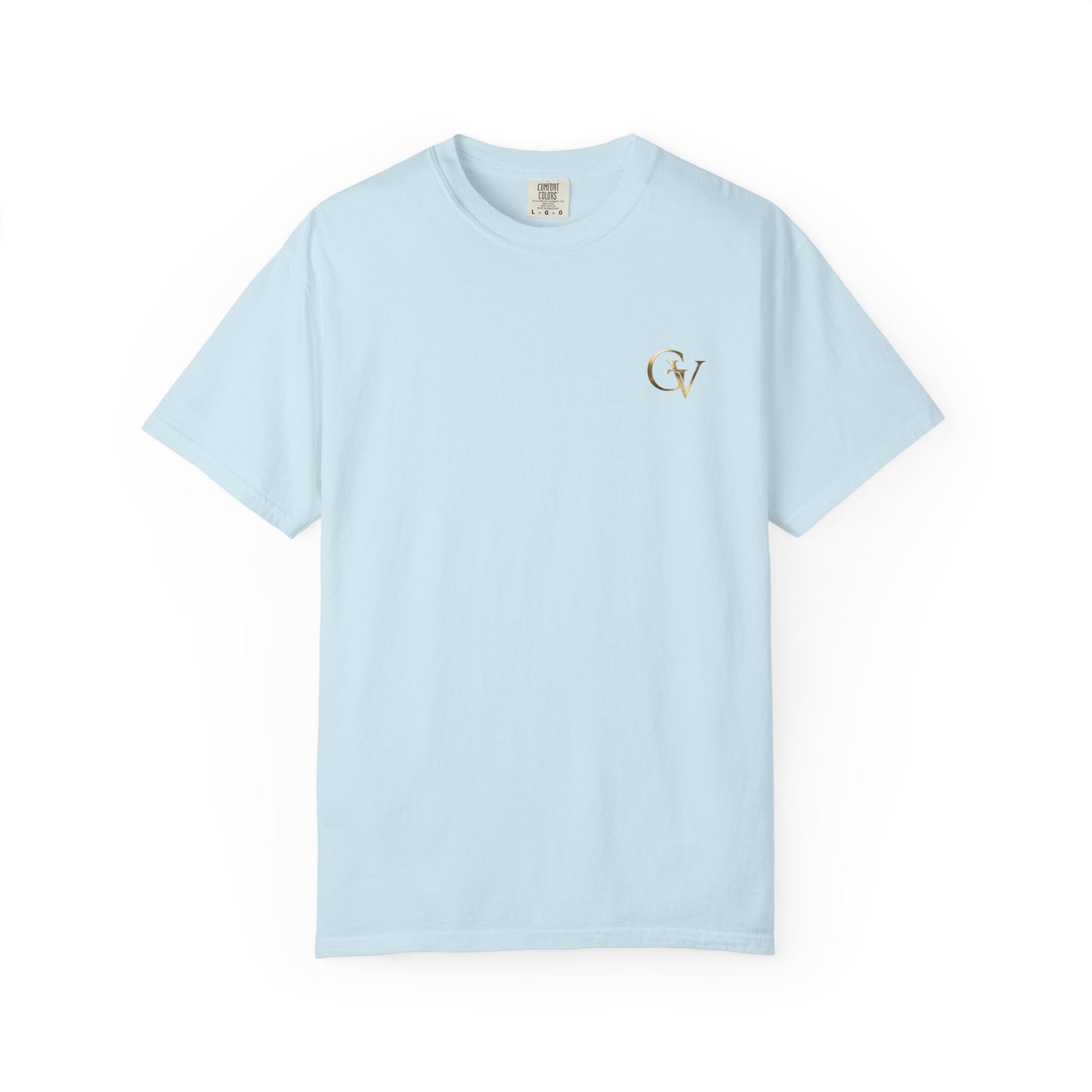 Saved by Grace Unisex Christian T-Shirt | GV Gold Monogram Collection Ephesians 2:8 Bible Verse Faith Streetwear Apparel